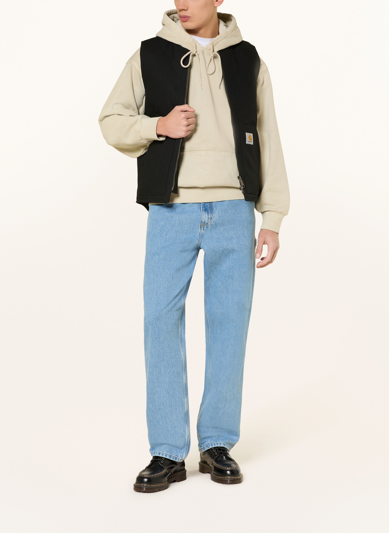 carhartt WIP Jeans SINGLE KNEE Relaxed Straight Fit: 0112 BLUE