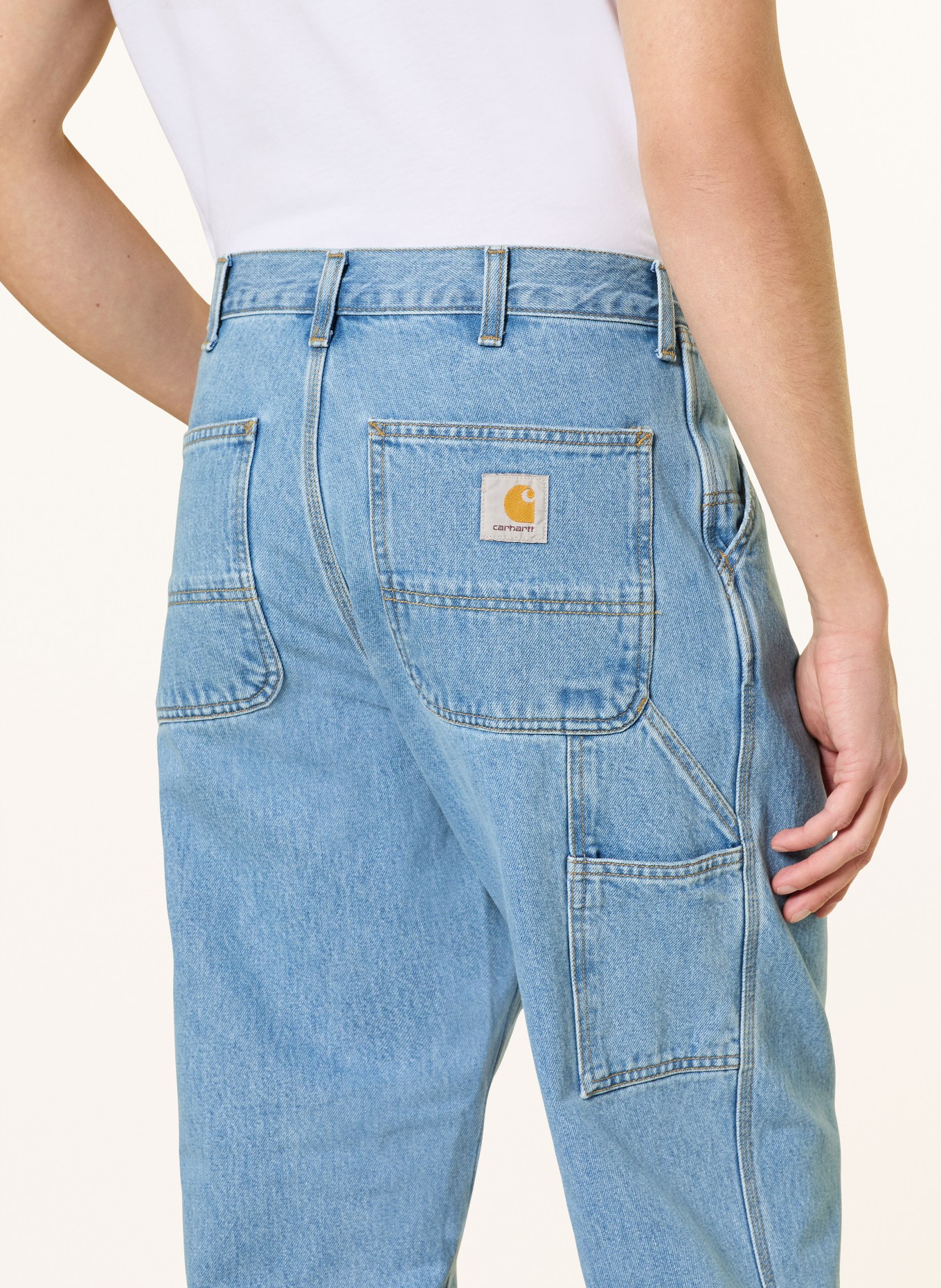 carhartt WIP Jeans SINGLE KNEE Relaxed Straight Fit: 0112 BLUE