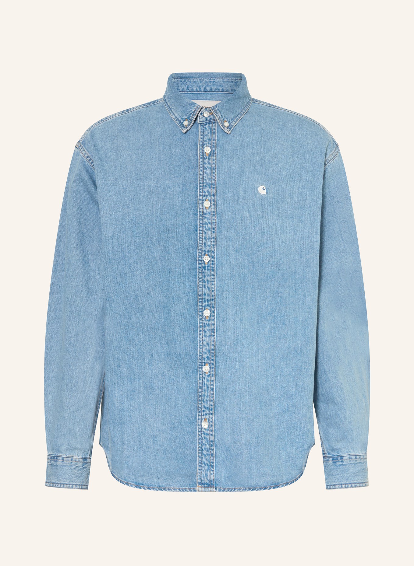 carhartt WIP Jeanshemd LUCAS Comfort Fit: HELLBLAU