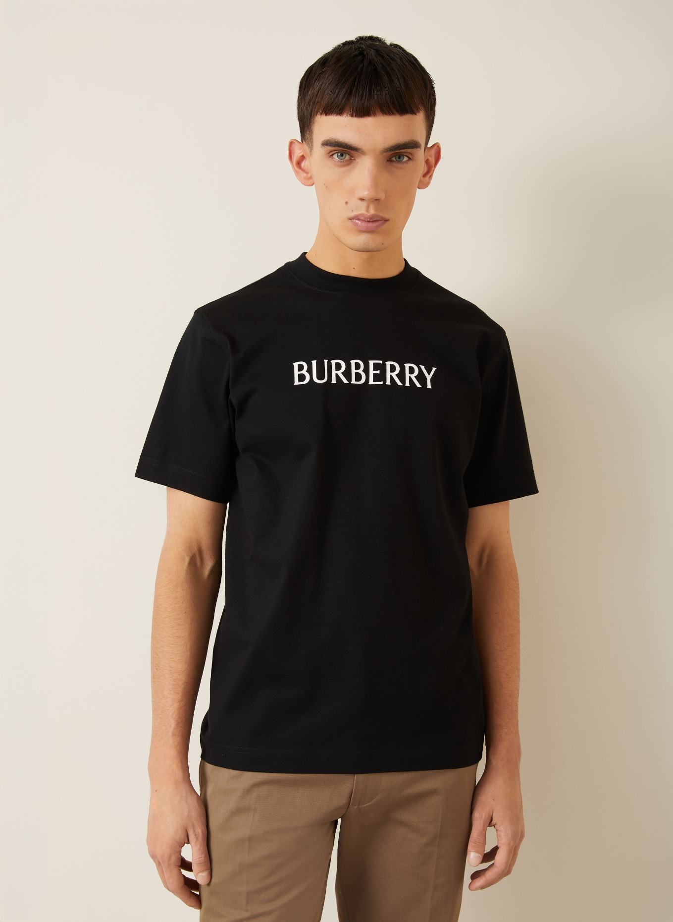 BURBERRY T-shirt: BLACK