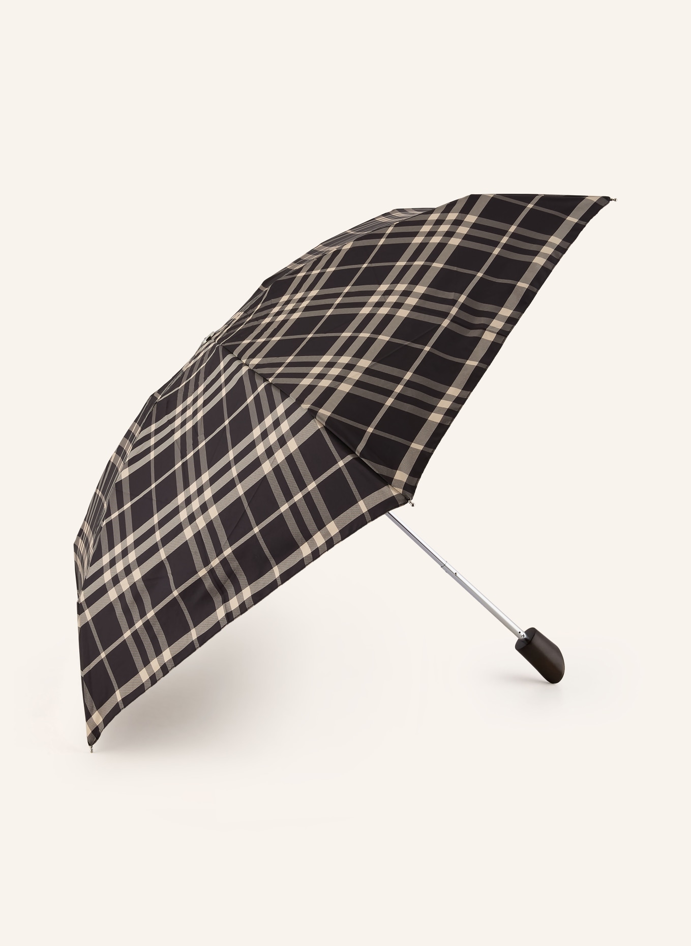BURBERRY umbrella: BEIGE / RED / BLACK