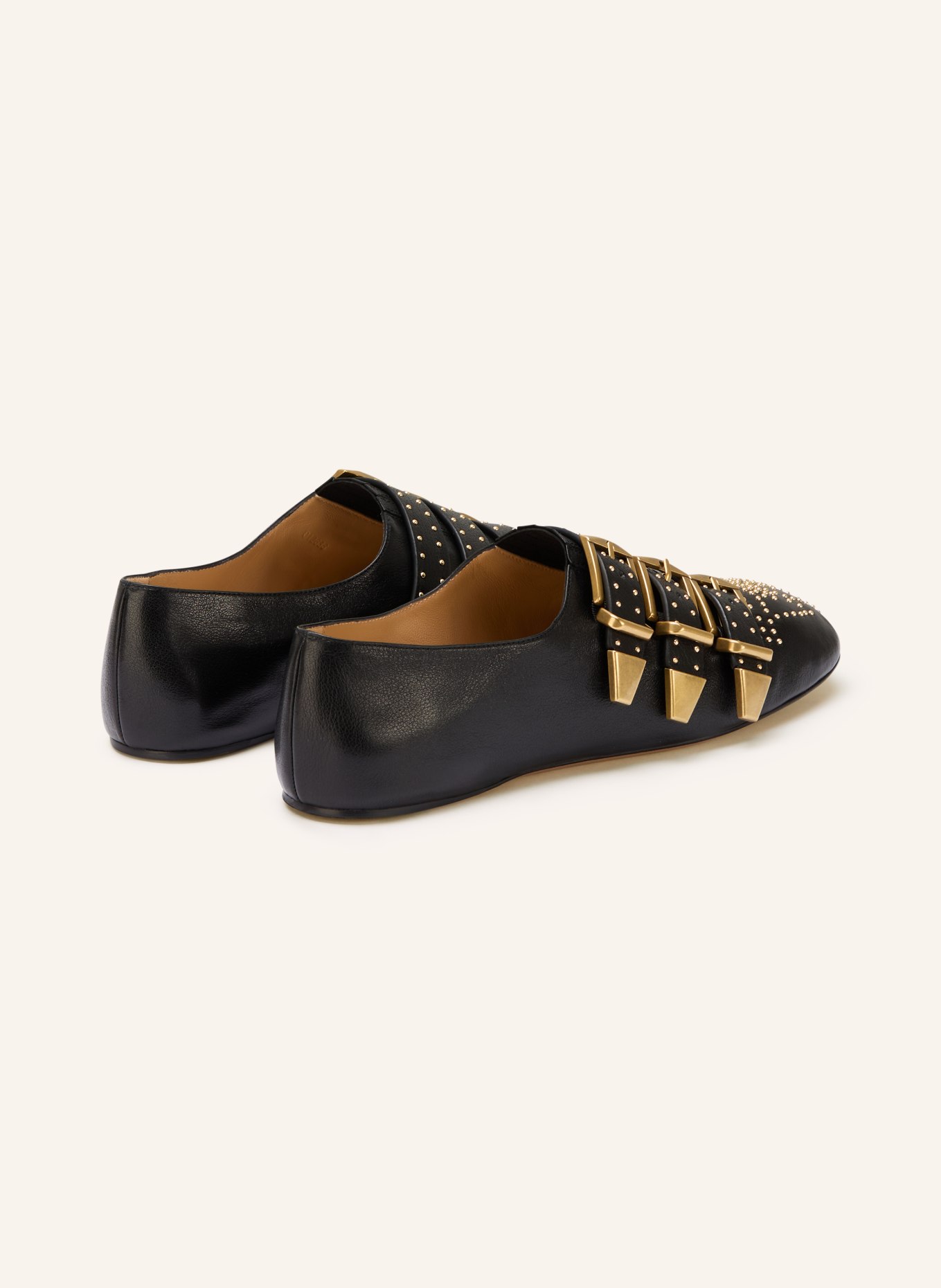 Chloé Ballerinas SUSAN mit Nieten: 001 BLACK