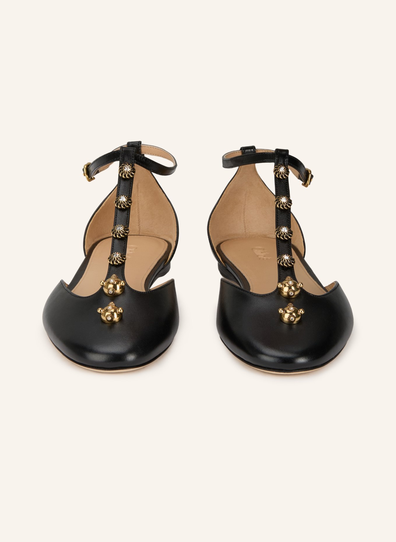 Chloé Baleriny Mary Jane CELESTE: 001 BLACK