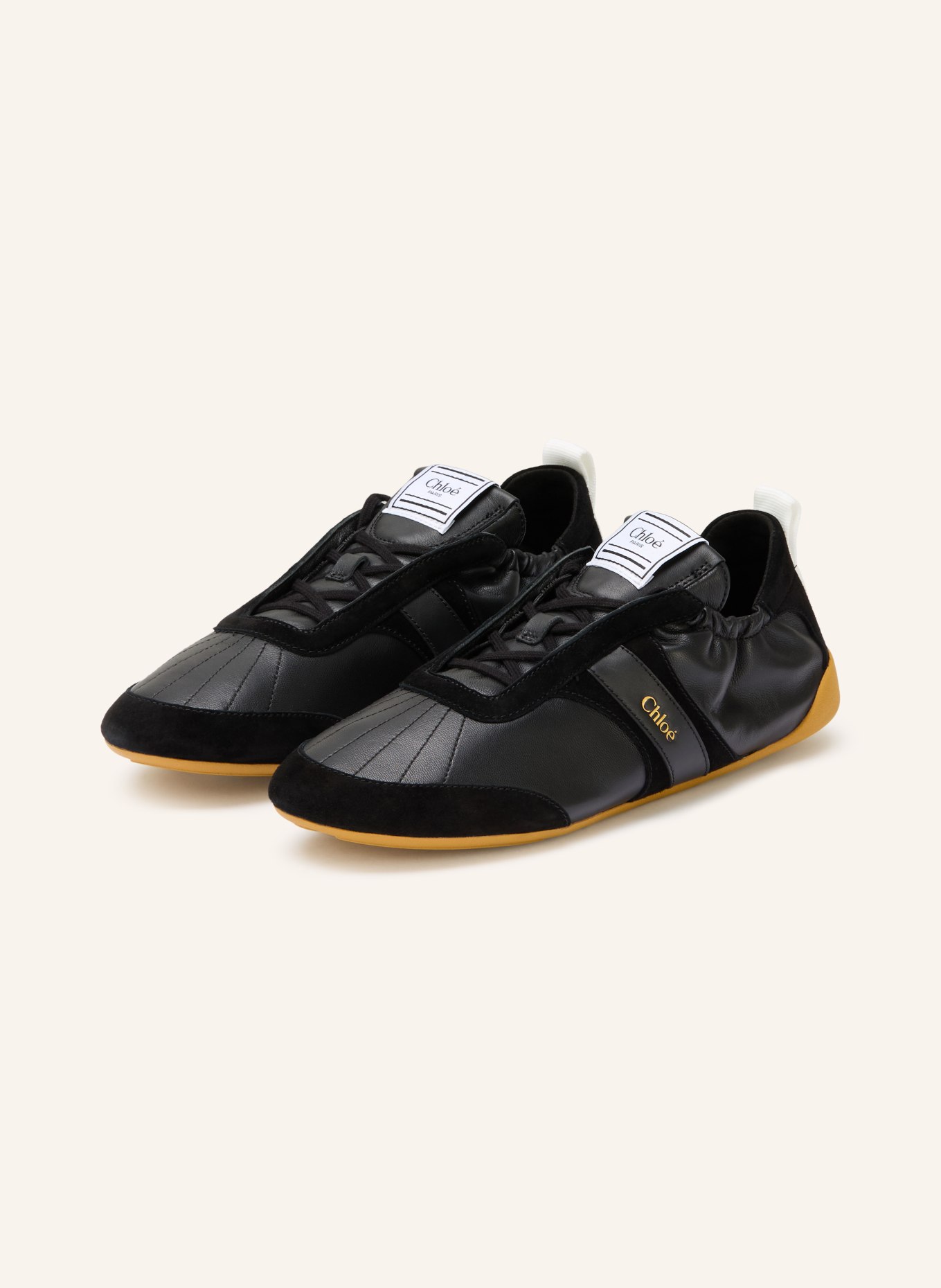 Chloé Sneakersy CHLOÉ KICK: 001 BLACK