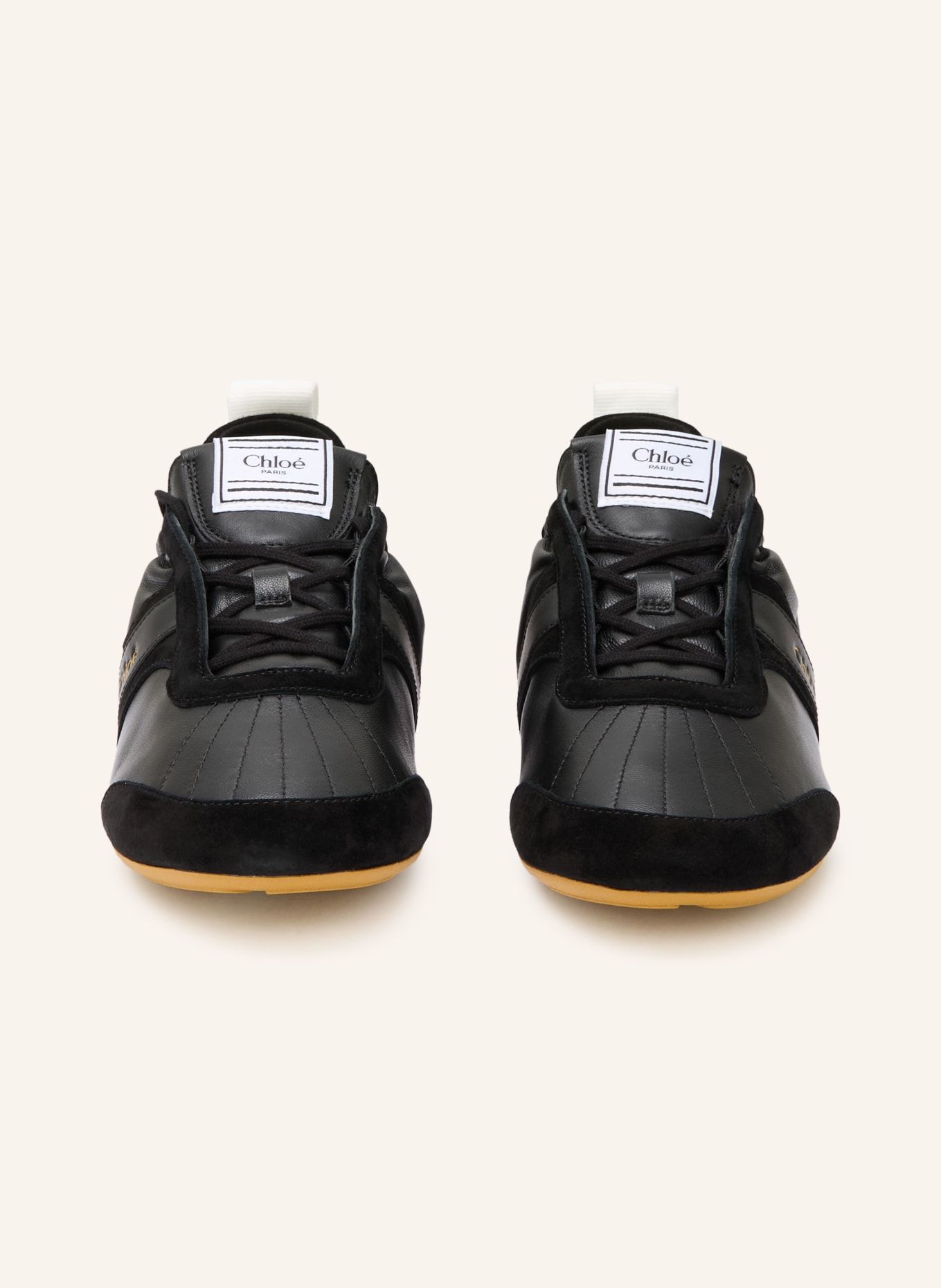 Chloé Sneakersy CHLOÉ KICK: 001 BLACK