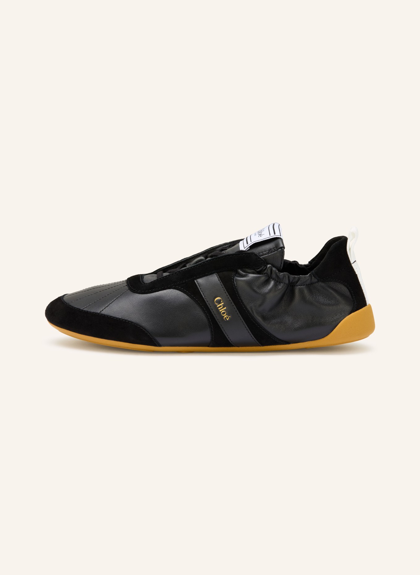 Chloé Sneakersy CHLOÉ KICK: 001 BLACK