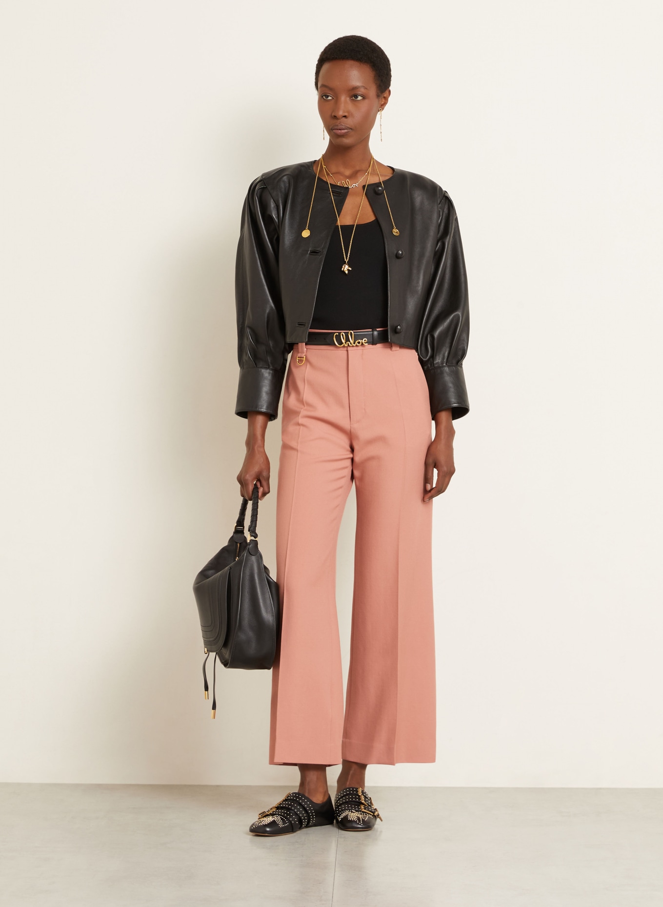 Chloé Handtasche MARCIE: BLACK