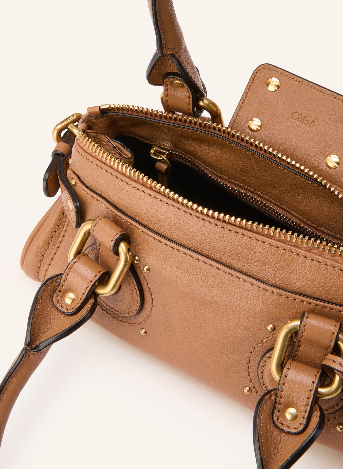 Chloé PADDINGTON SMALL handbag: Mustang Brown