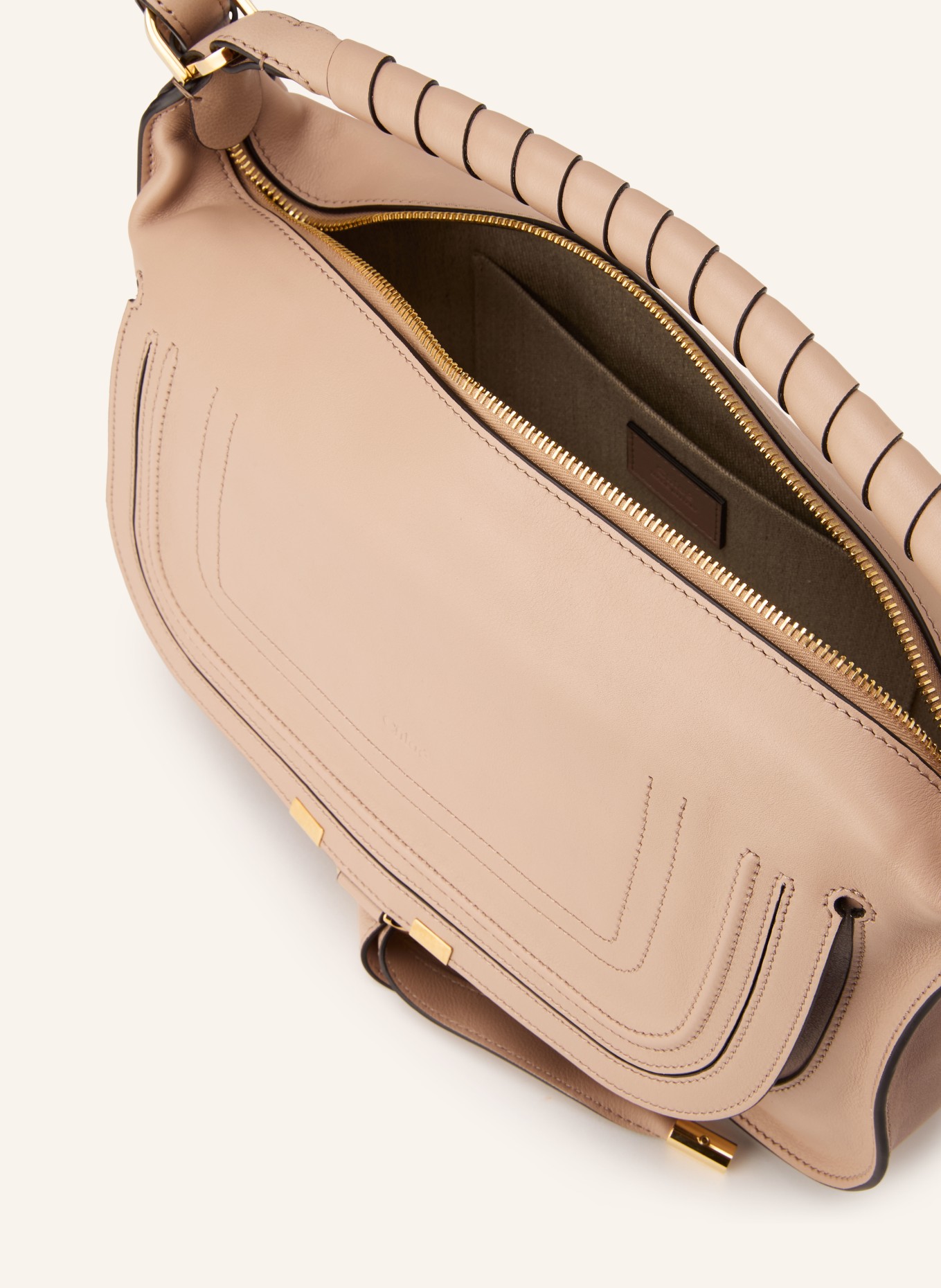 Chloé MARCIE SMALL handbag: Woodsmoke