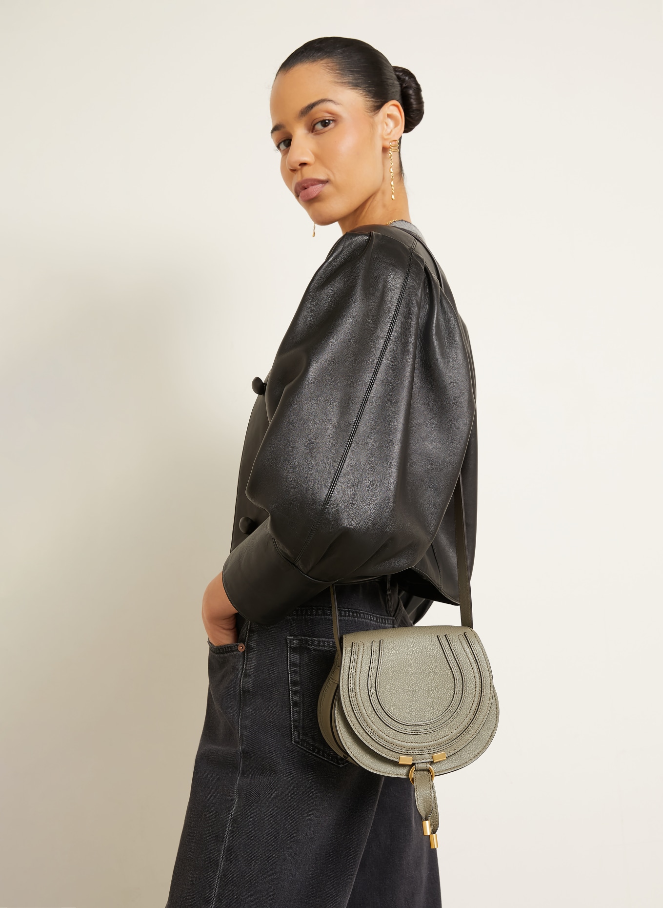 Chloé Umhängetasche MARCIE: Aloe Vera