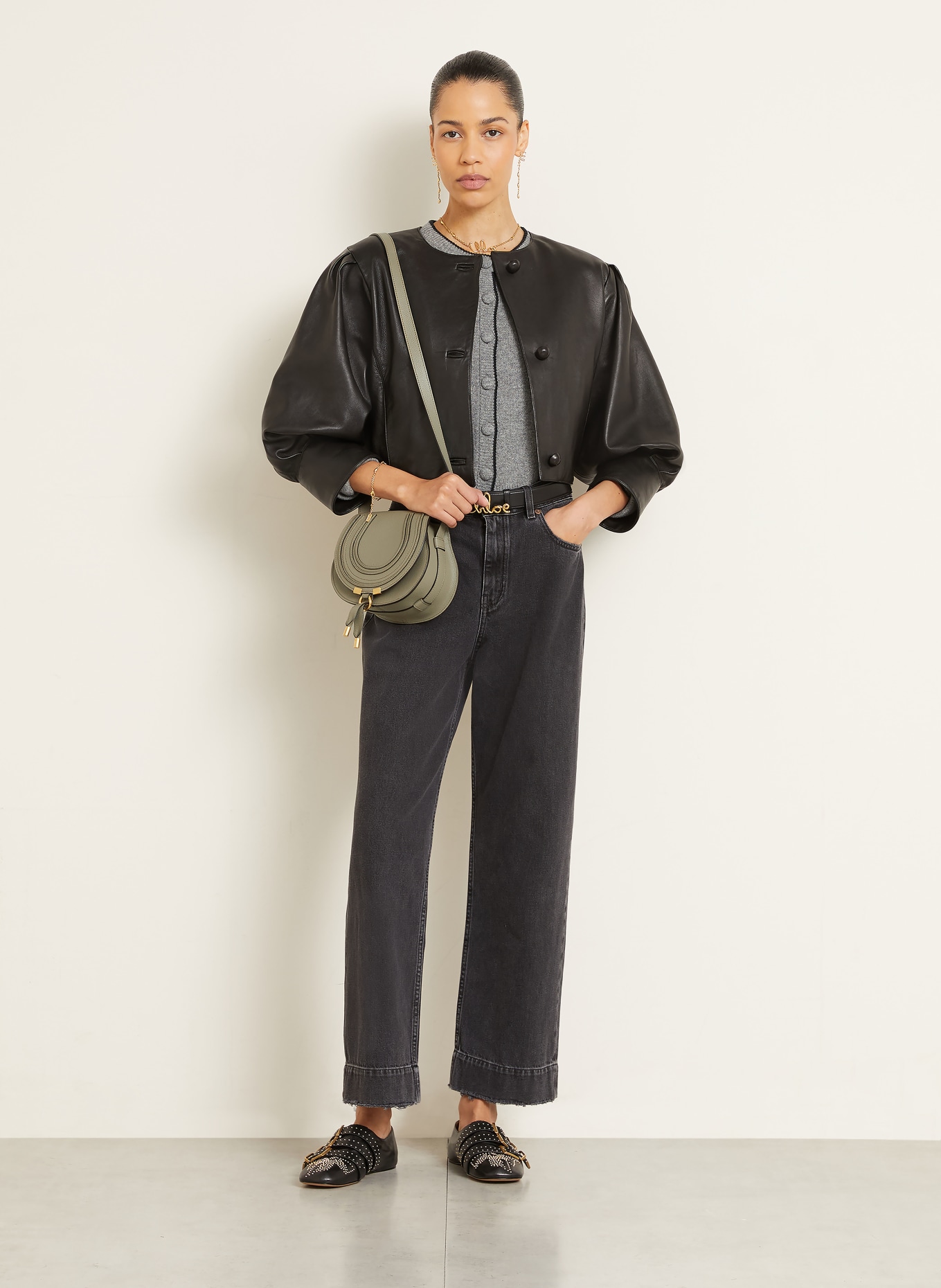 Chloé Umhängetasche MARCIE: Aloe Vera