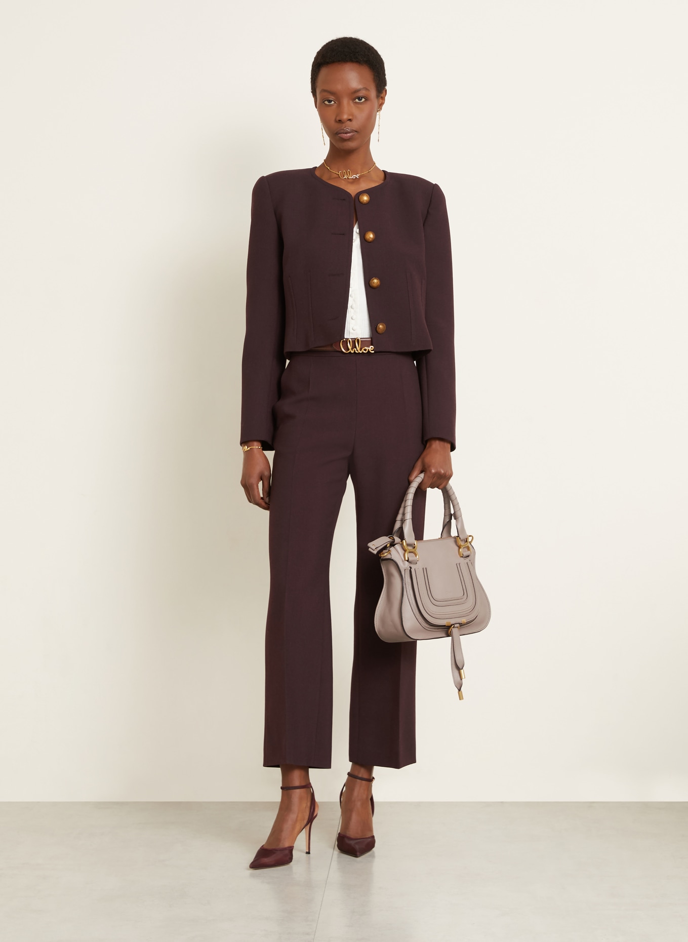 Chloé Handtasche MARCIE: Twilight Purple