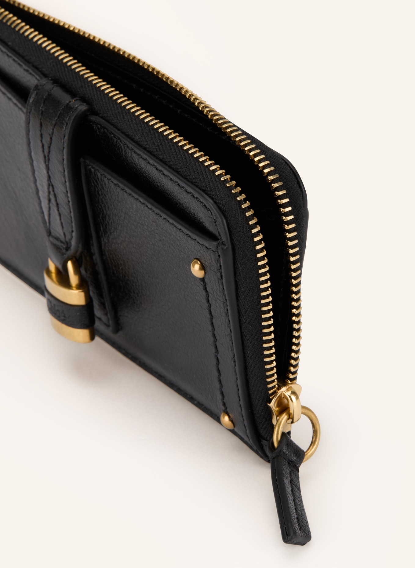 Chloé PADDINGTON card holder: BLACK