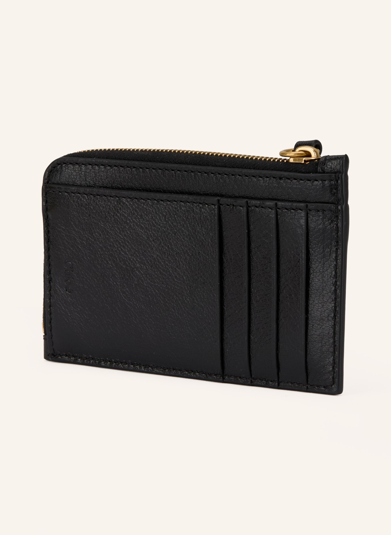 Chloé PADDINGTON card holder: BLACK