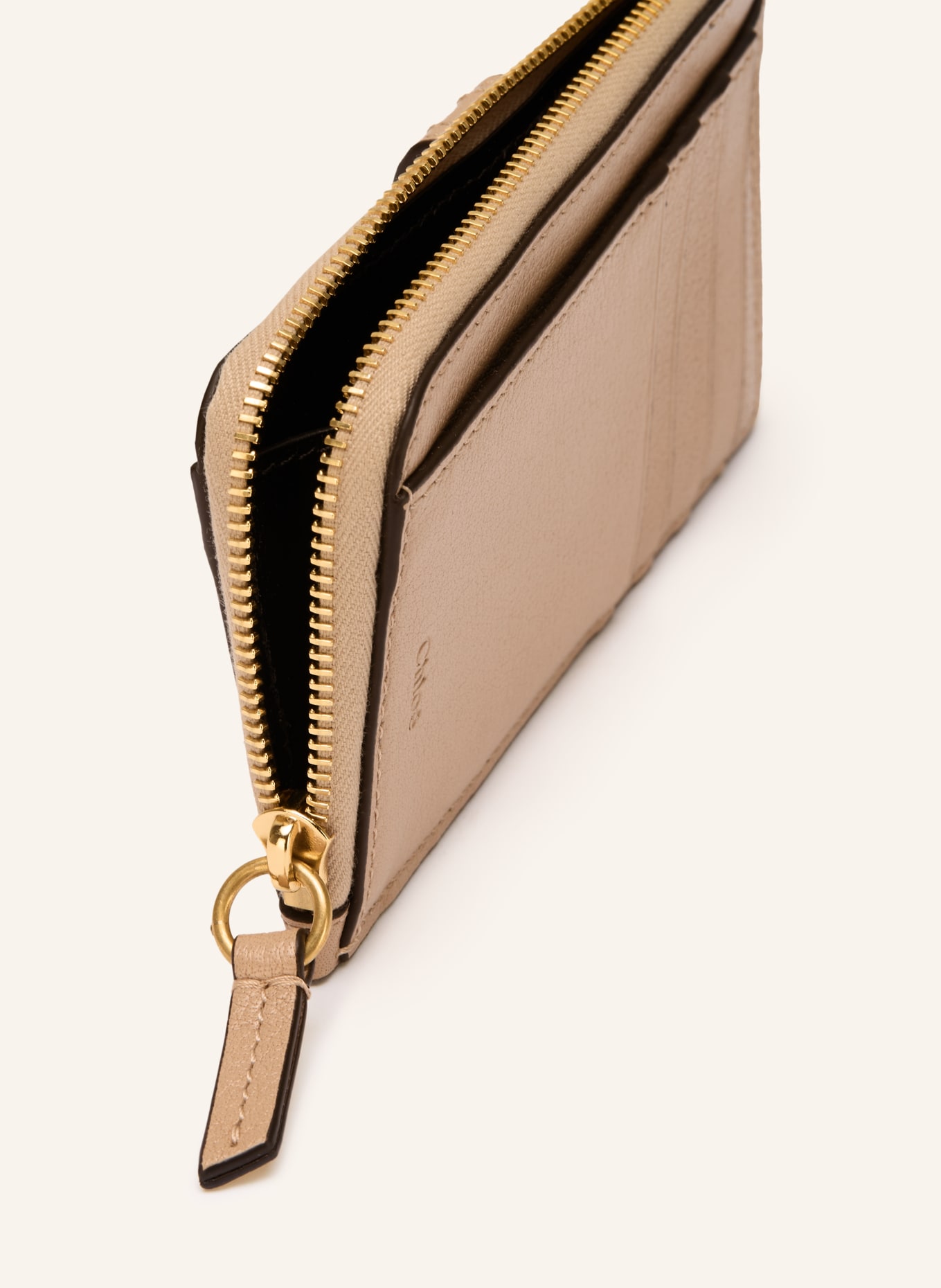 Chloé PADDINGTON coin case: Earthy Pink