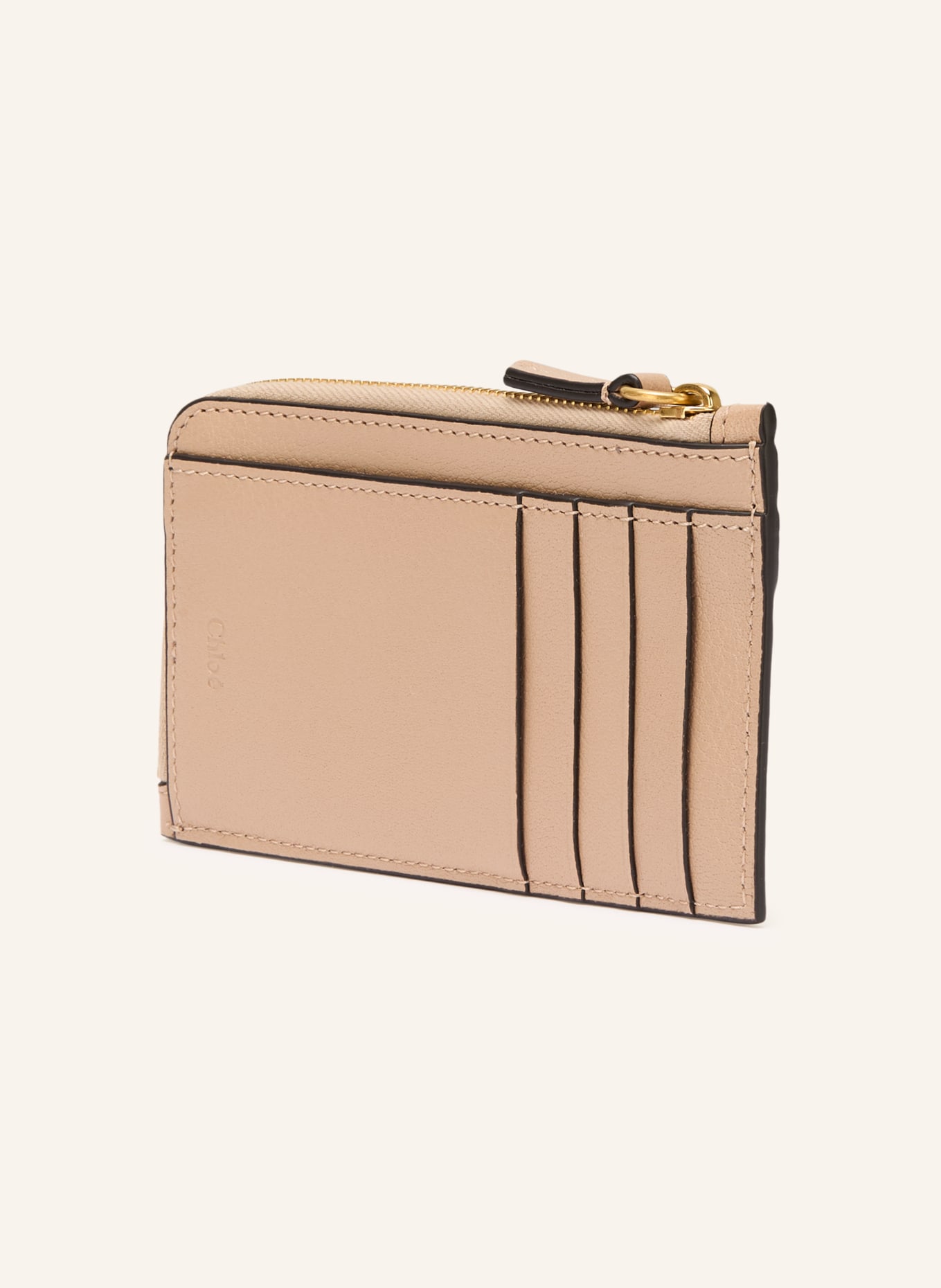 Chloé PADDINGTON coin case: Earthy Pink