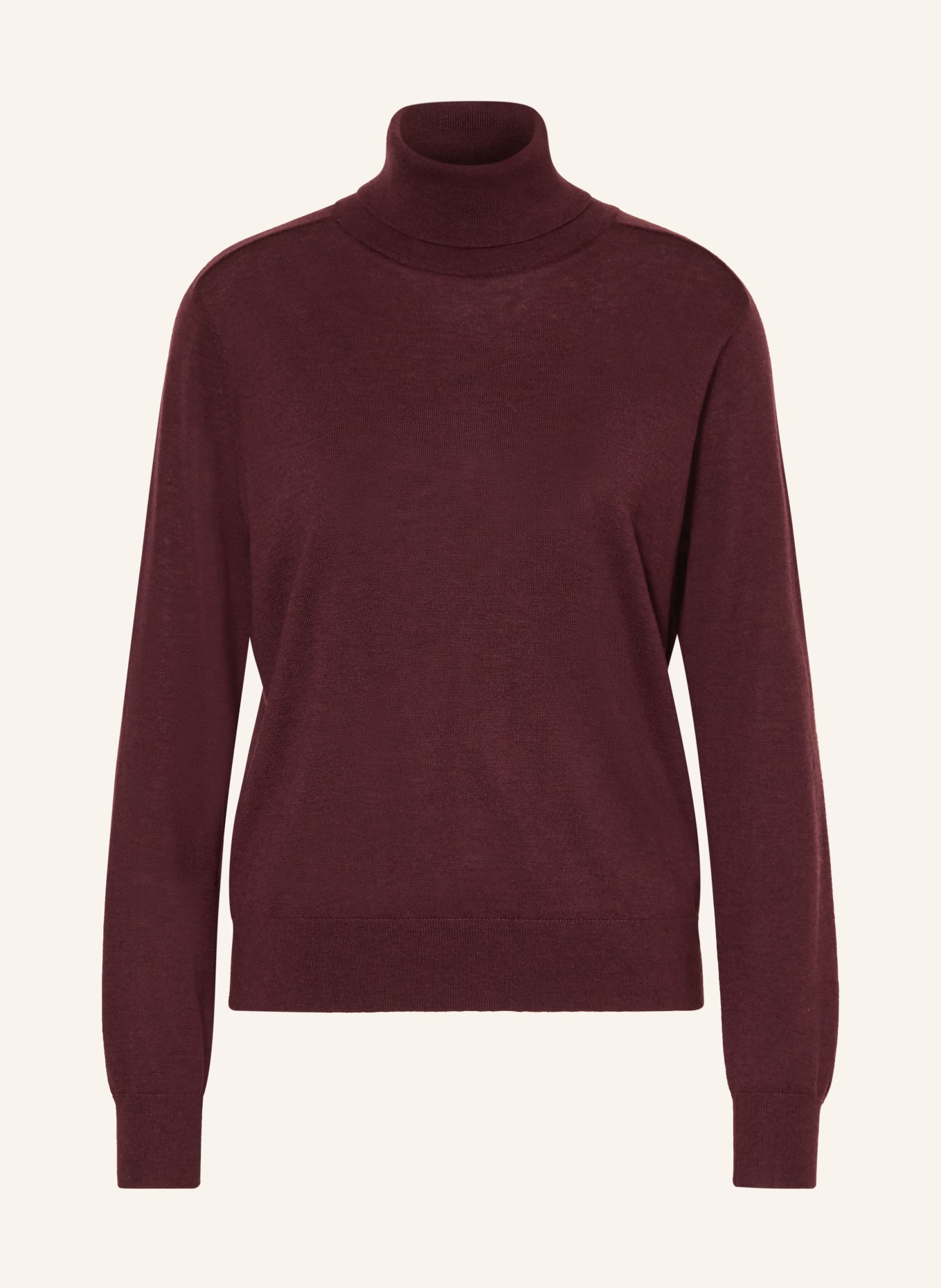 REISS Rollkragenpullover WENDY: DUNKELROT