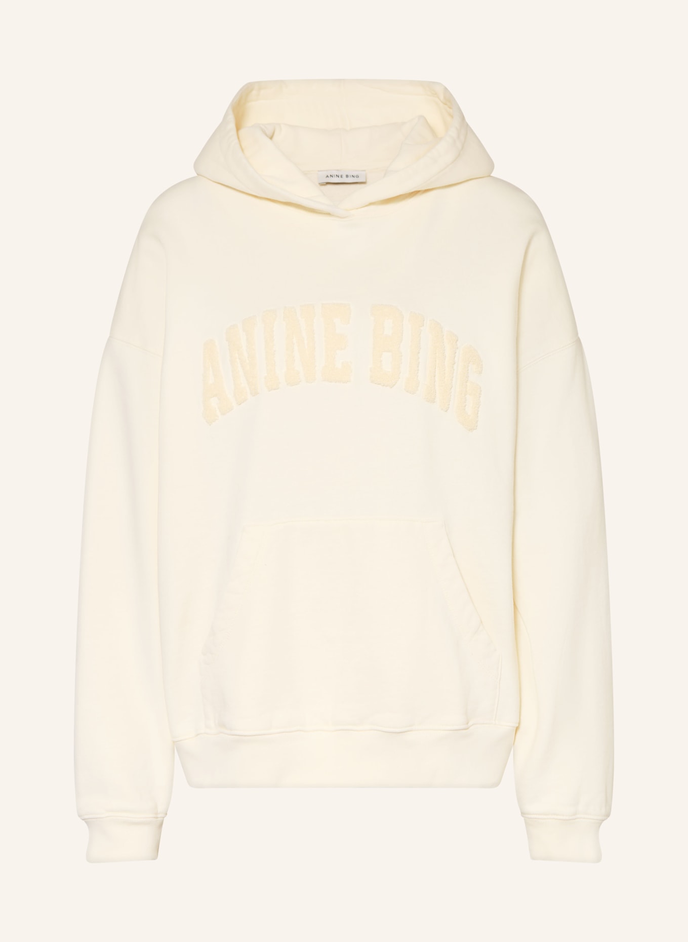 ANINE BING HARVEY hoodie: ECRU