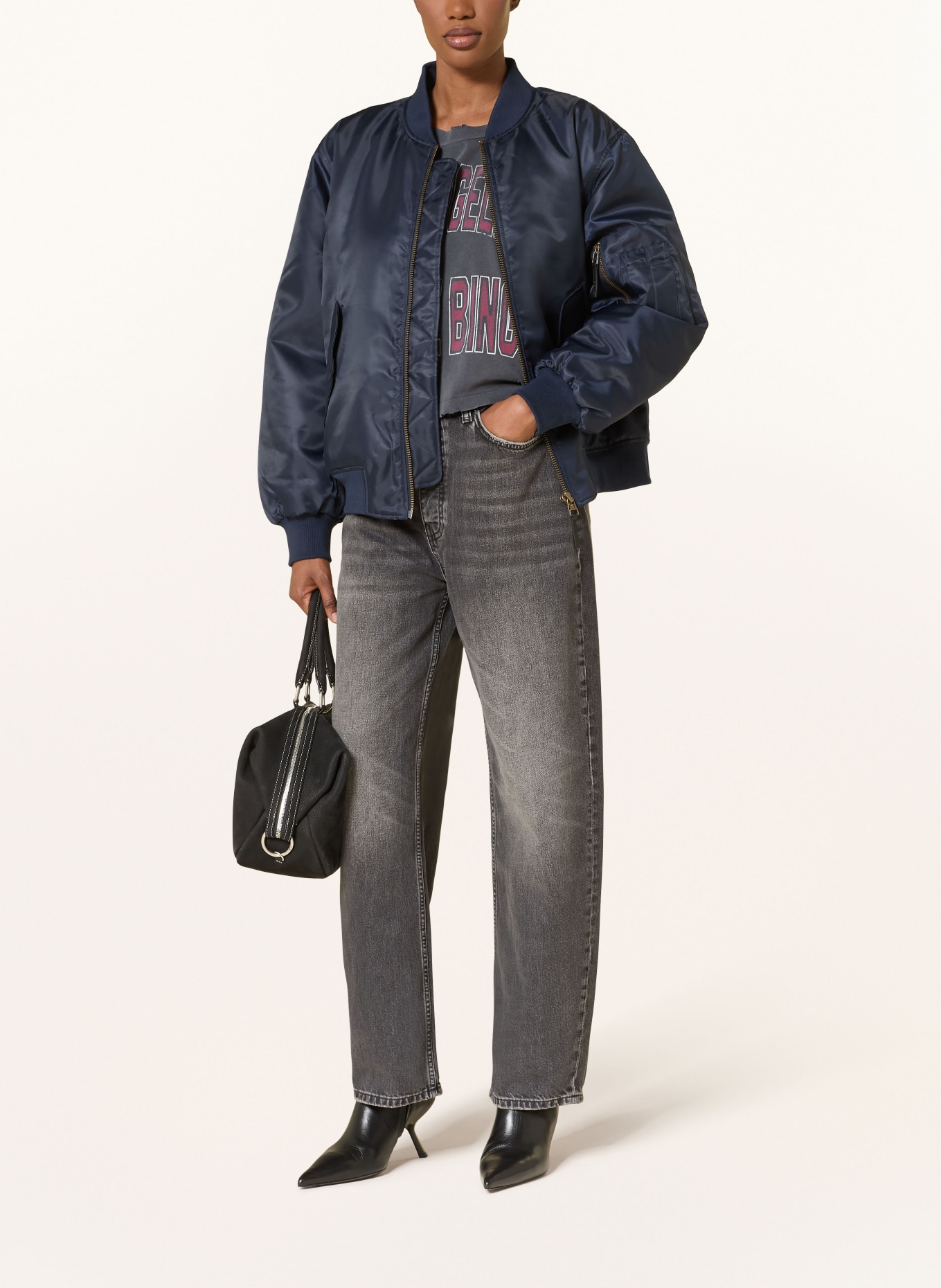 ANINE BING Blouson LEON: DUNKELBLAU