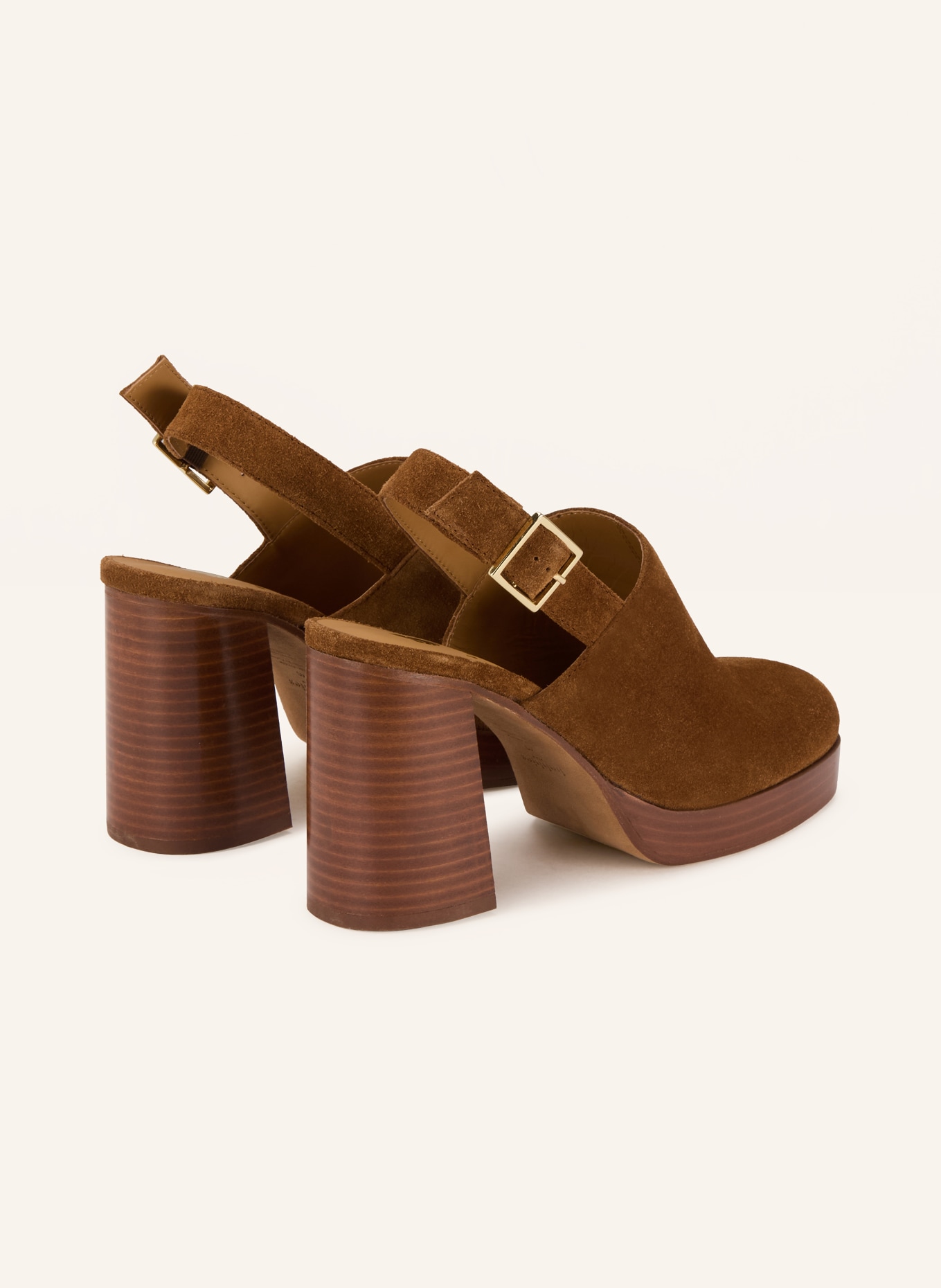 bobbies Slingpumps SAVANNAH: CAMEL