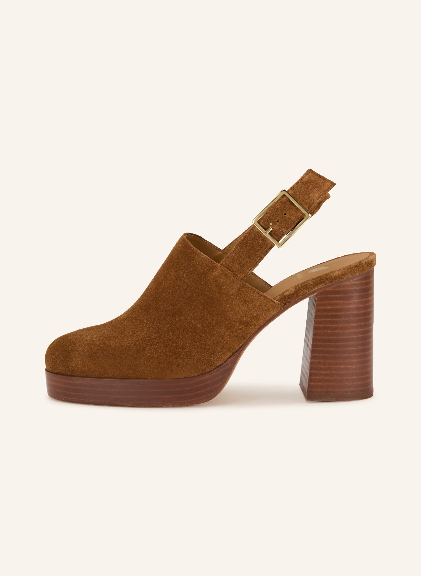 bobbies Slingpumps SAVANNAH: CAMEL