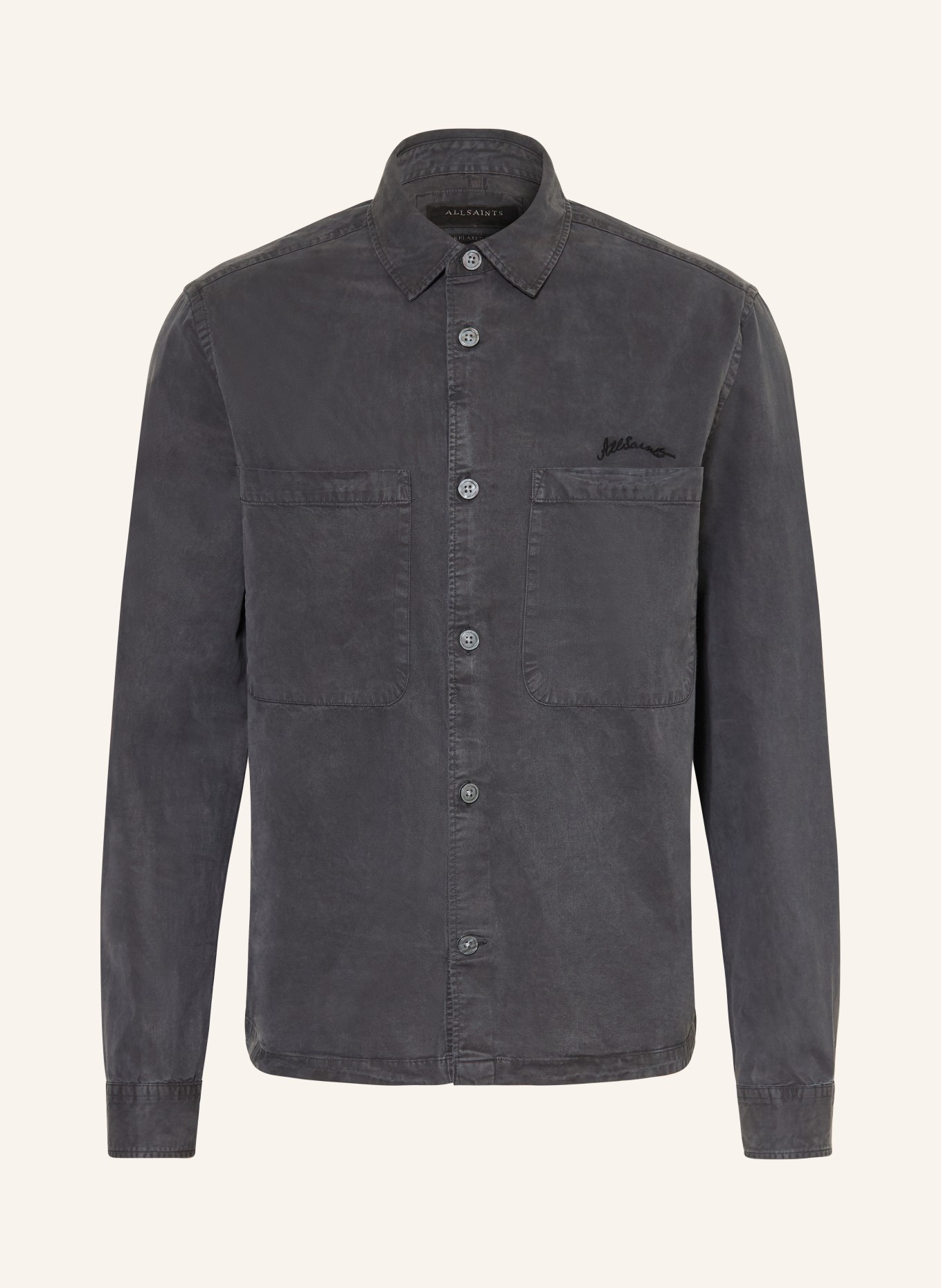 ALLSAINTS Overshirt RHODI: DUNKELGRAU