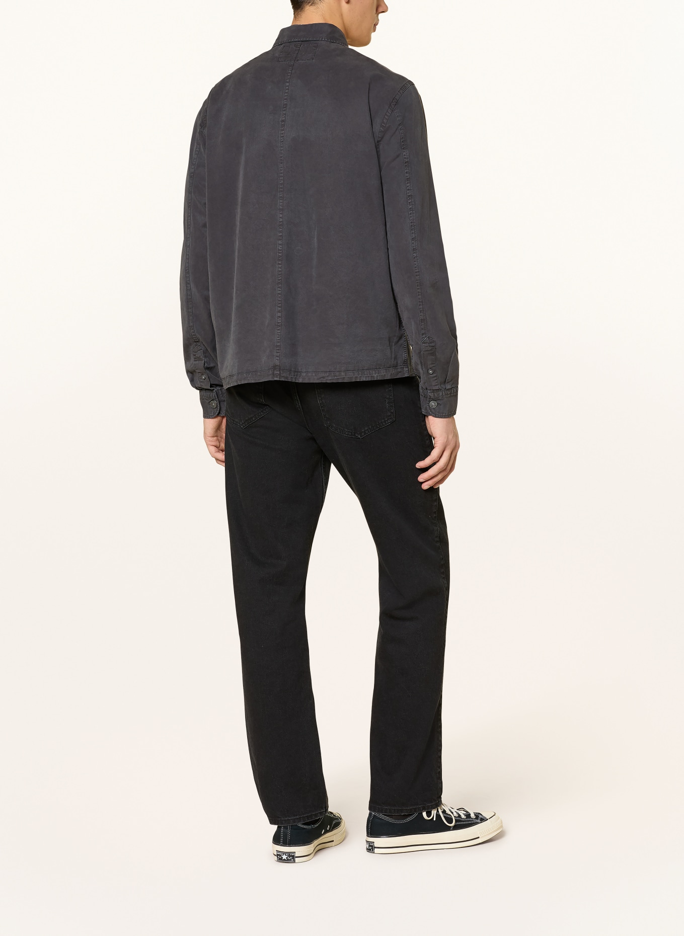 ALLSAINTS Overshirt RHODI: DUNKELGRAU