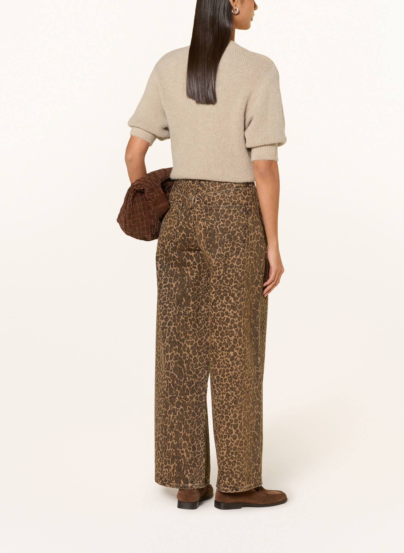 miss goodlife Sweater with alpaca: TAUPE