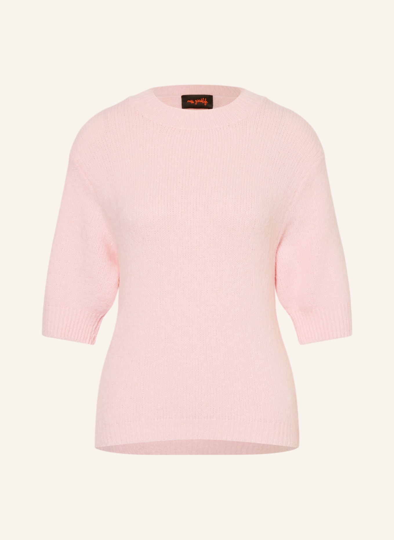 miss goodlife Knitted shirt with alpaca: PINK