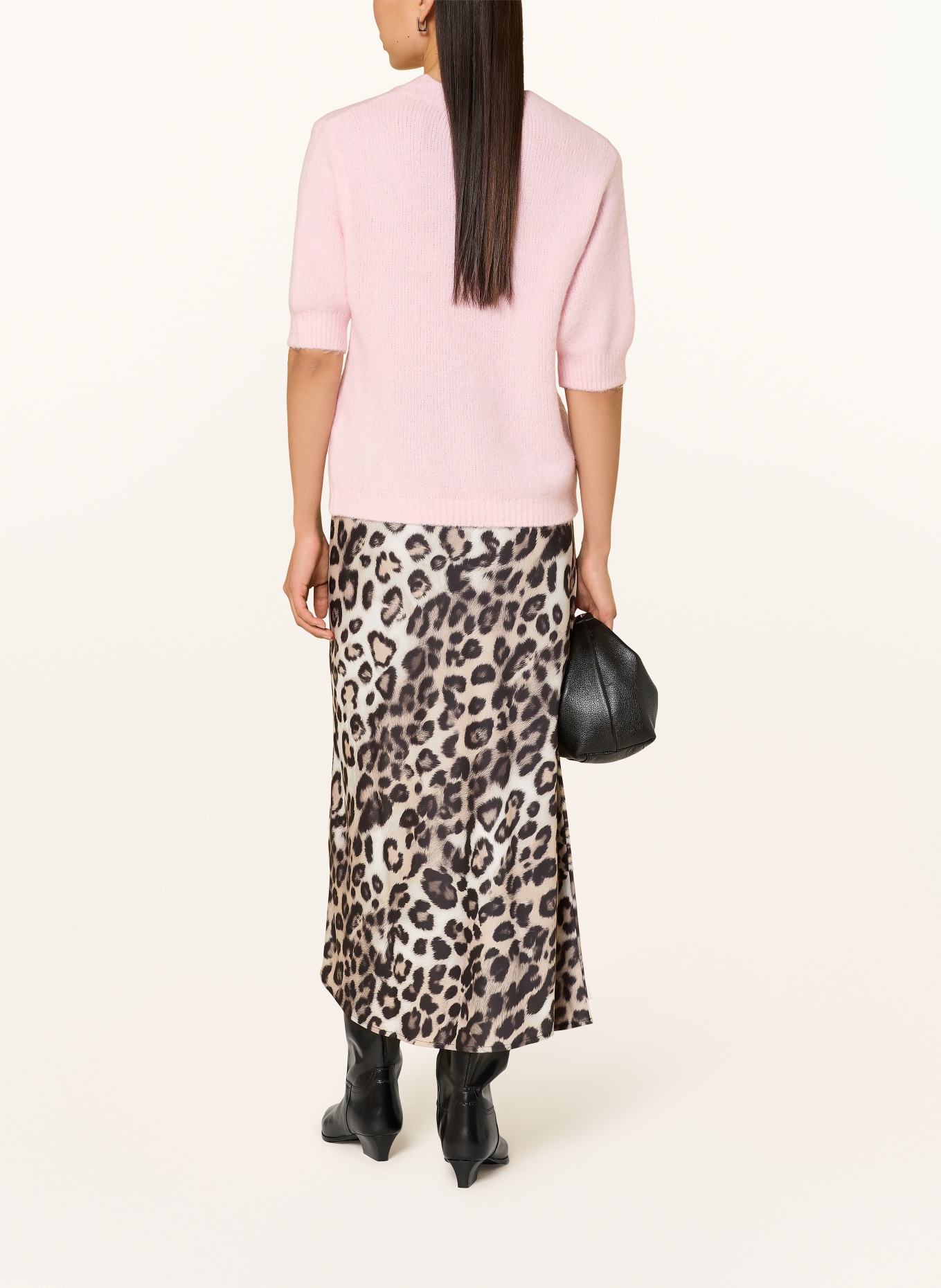 miss goodlife Knitted shirt with alpaca: PINK