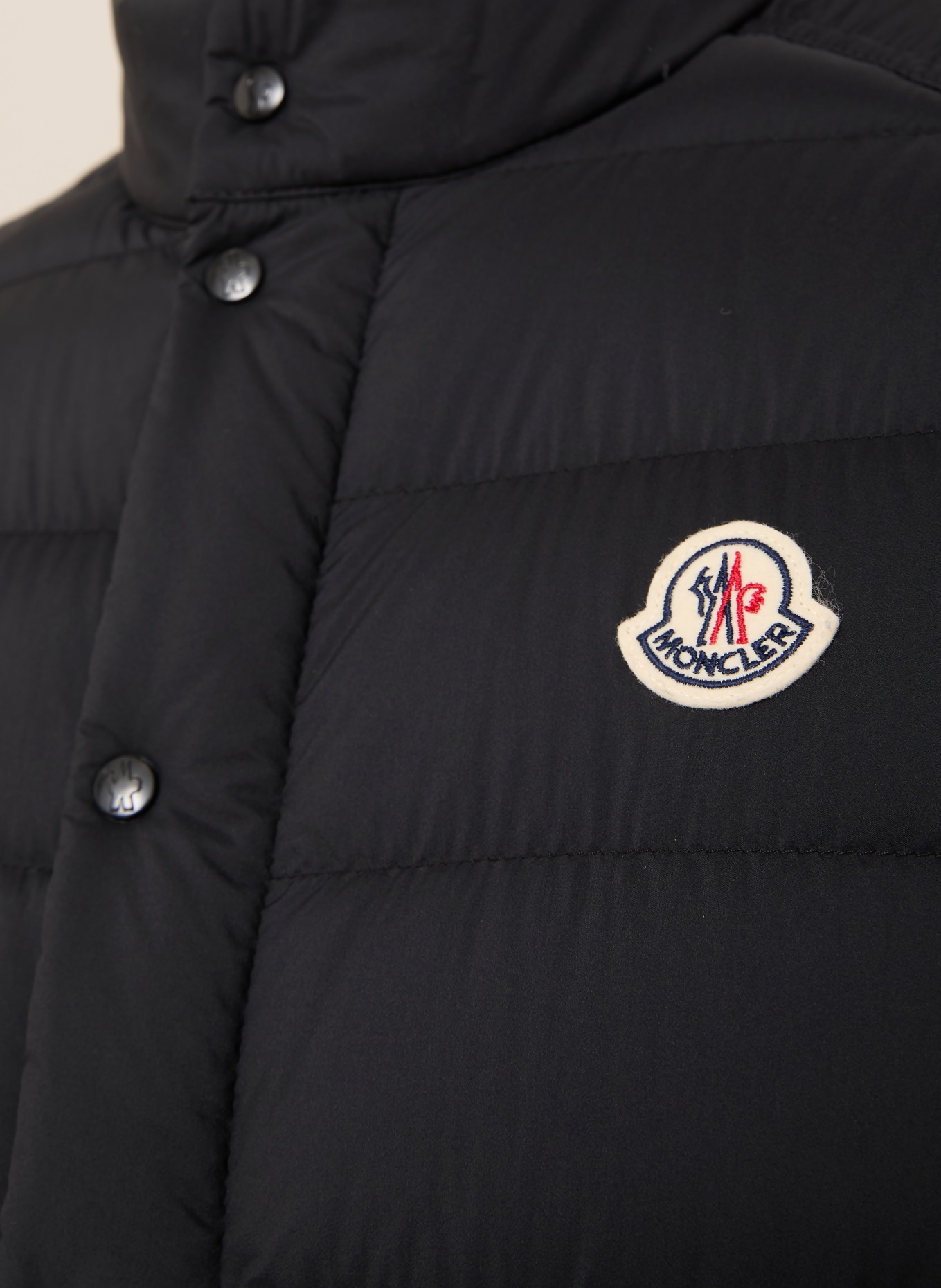 MONCLER Daunenweste BARTHE: SCHWARZ