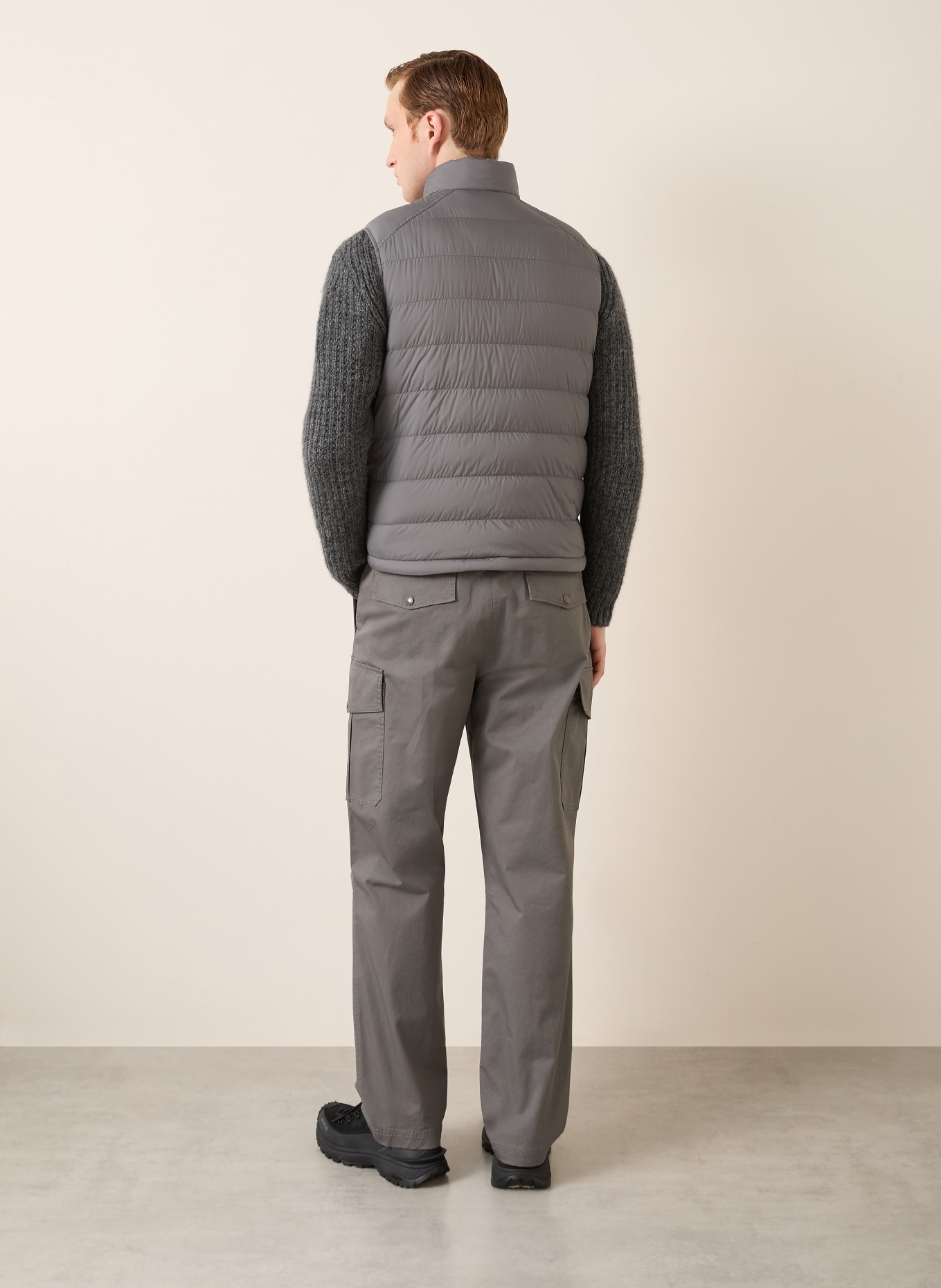 MONCLER Gilet en duvet BARTHE: GRIS