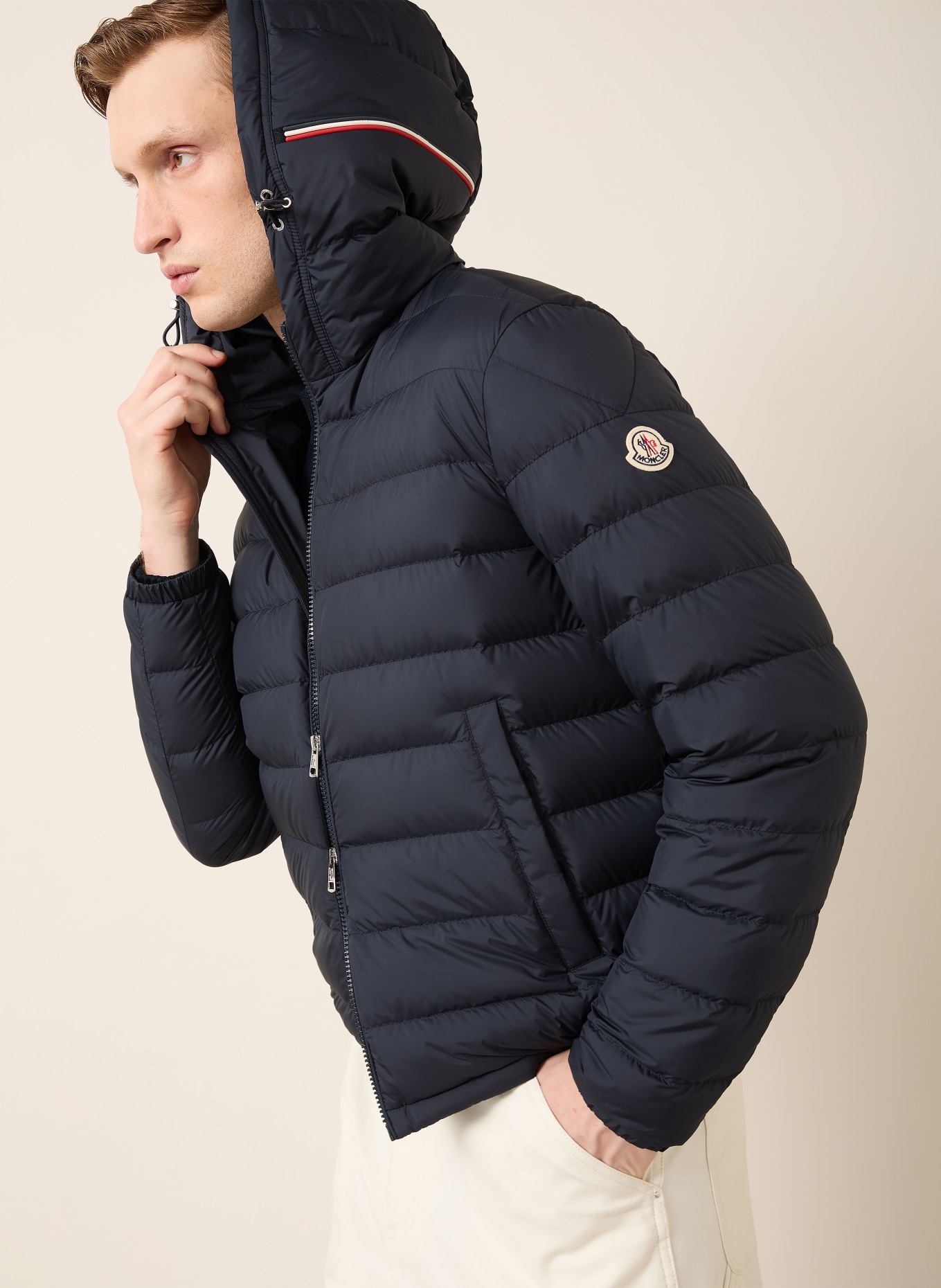 MONCLER VERMEILLE down jacket: DARK BLUE
