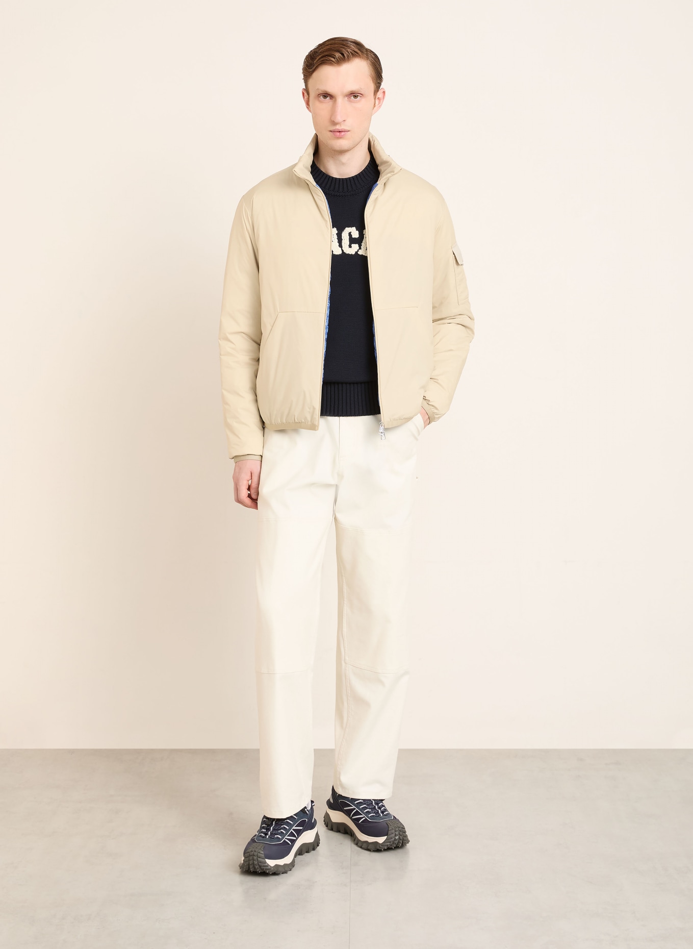 MONCLER Jacke BREEZES: ECRU