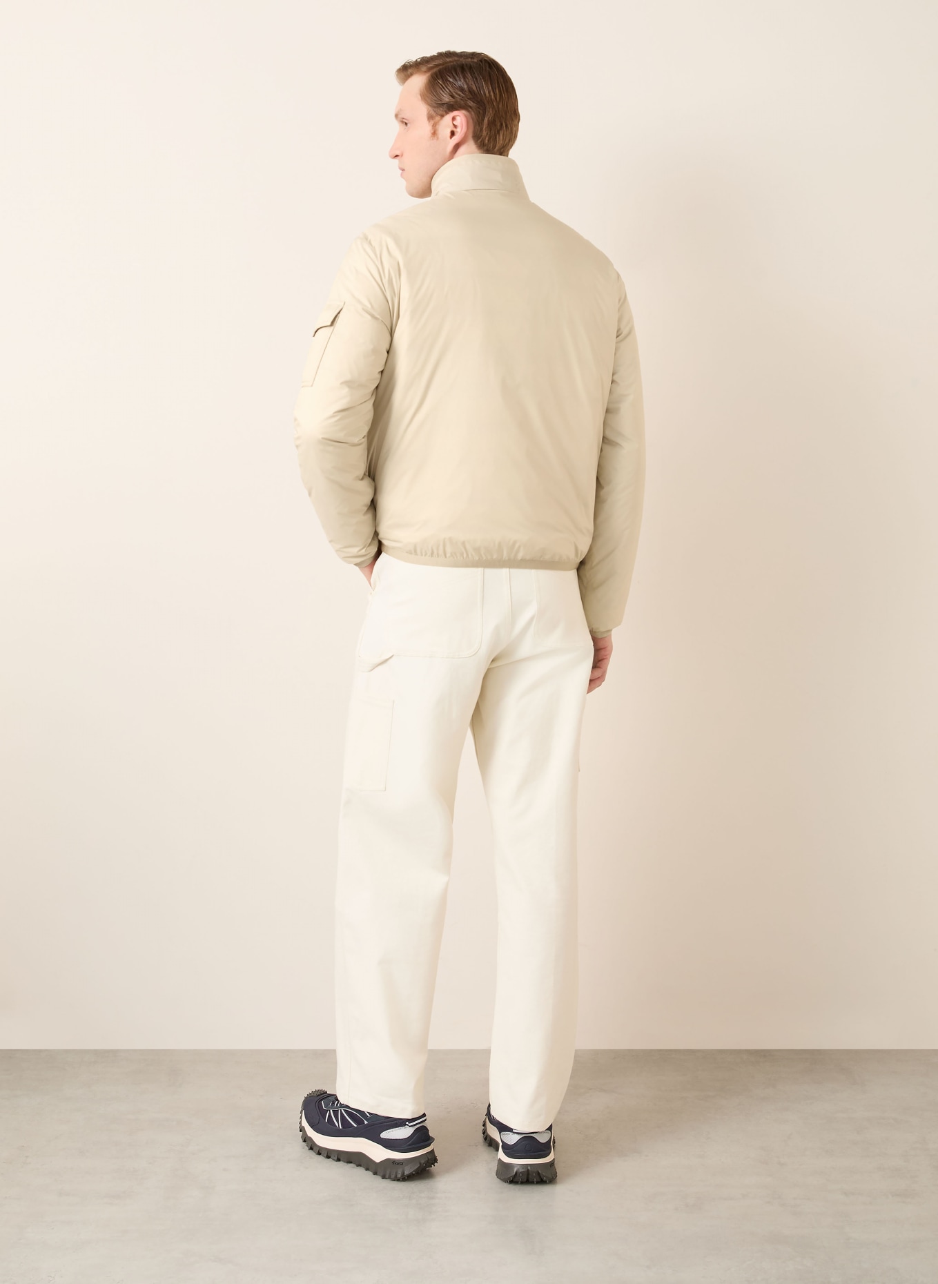 MONCLER BREEZES jacket: ECRU