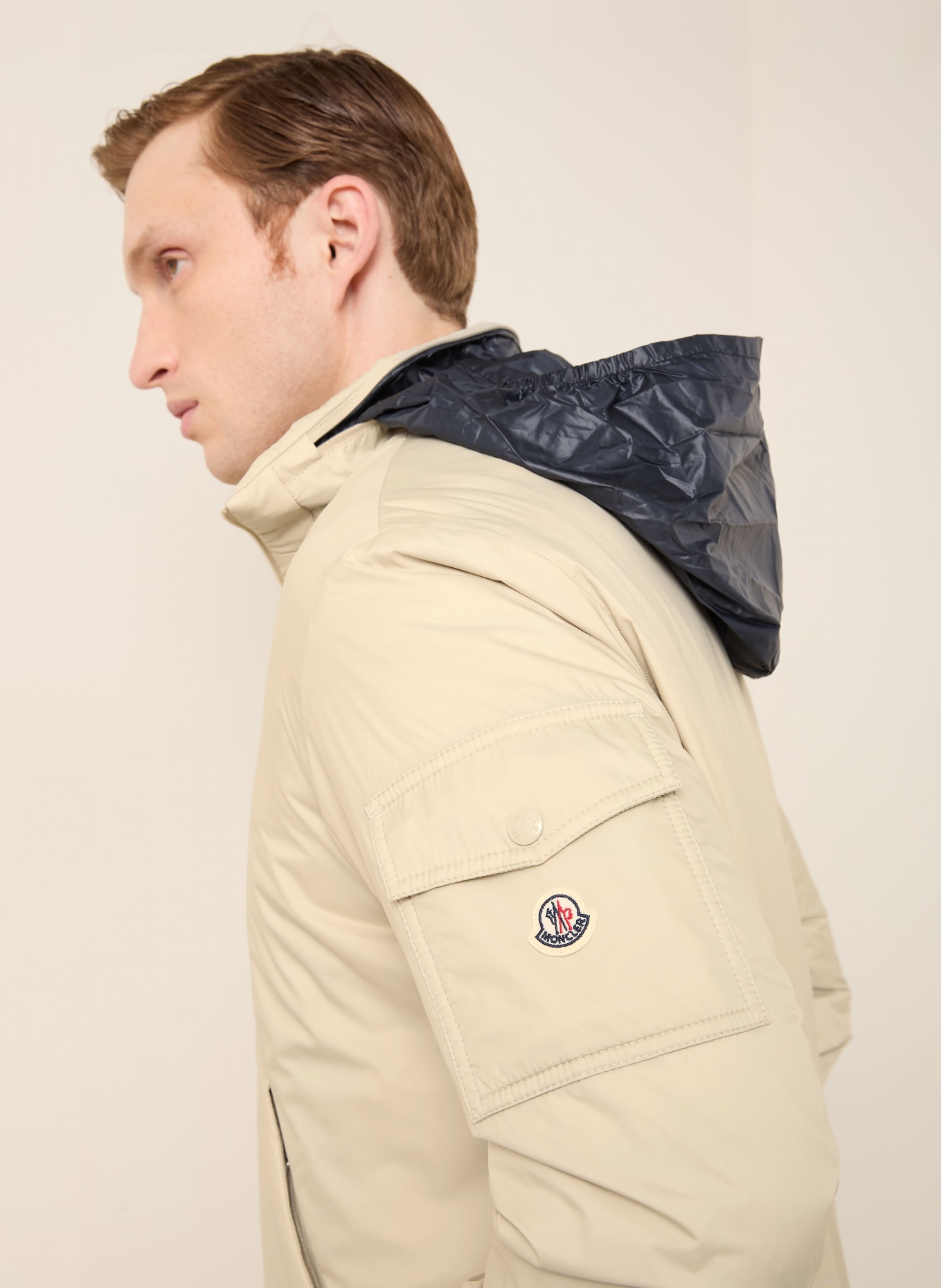 MONCLER BREEZES jacket: ECRU