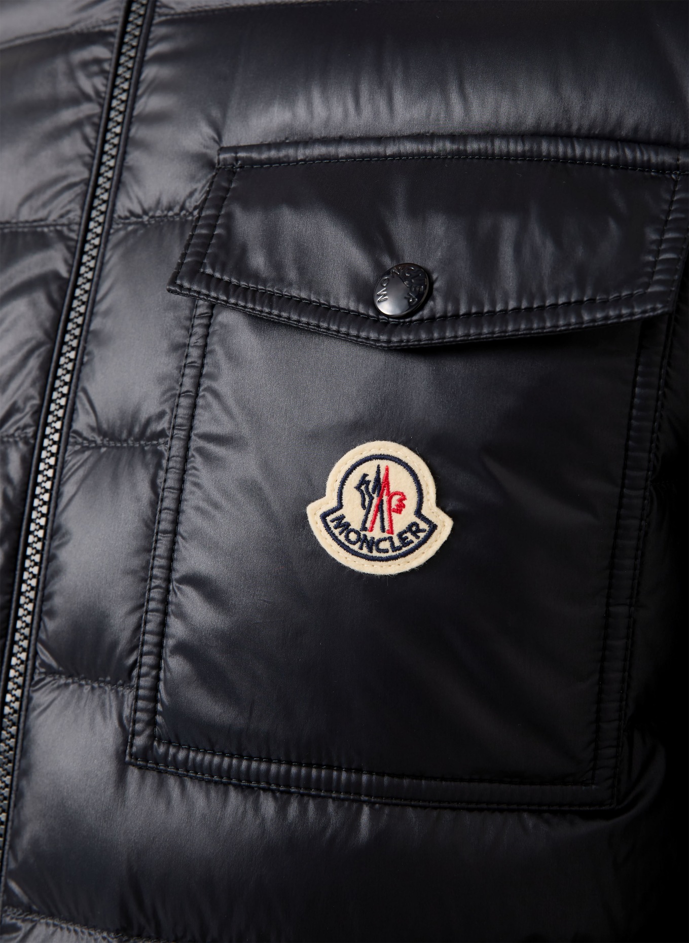 MONCLER Steppjacke MOURILLON: SCHWARZ
