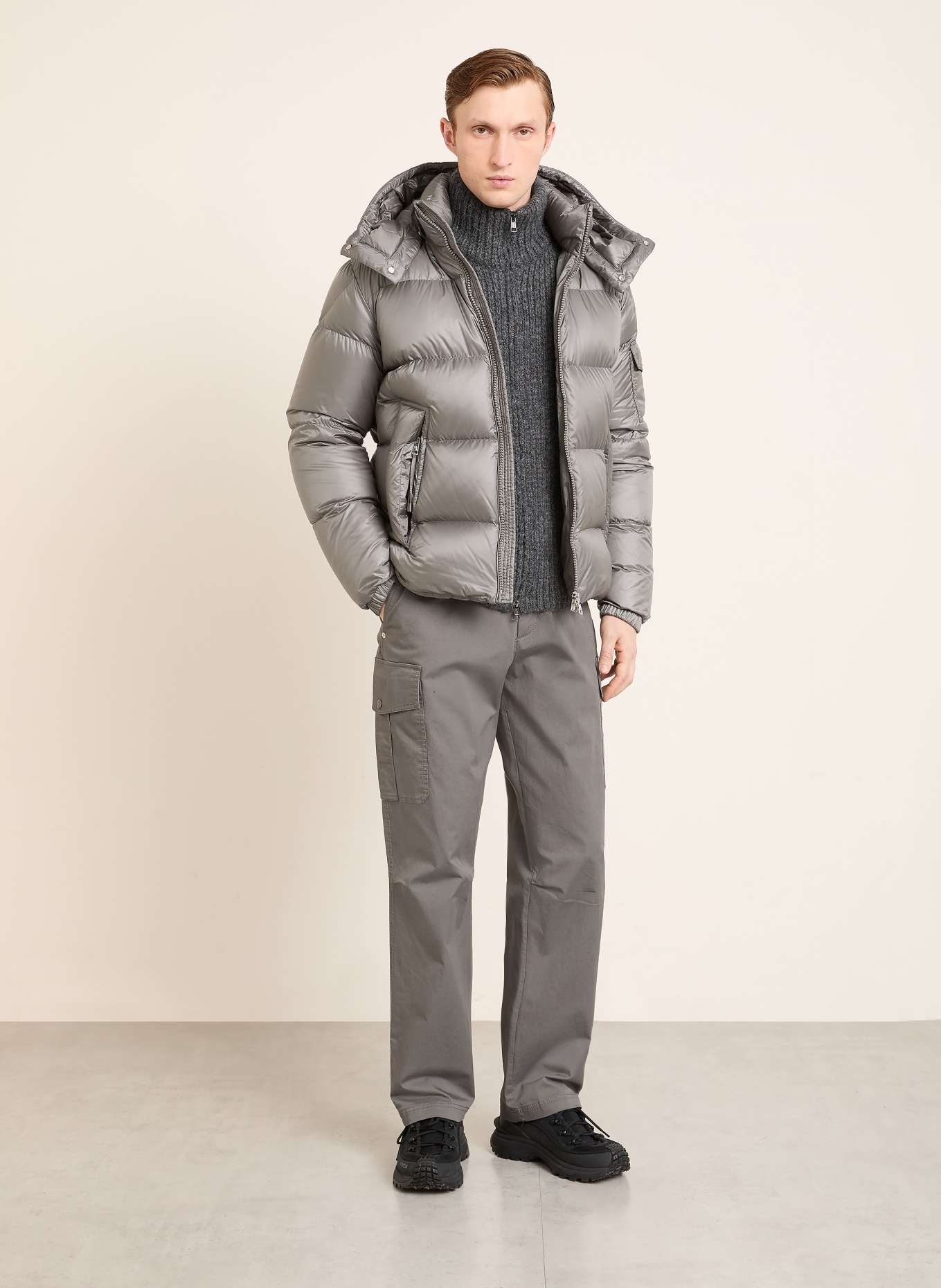 MONCLER Cargohose: DUNKELGRAU