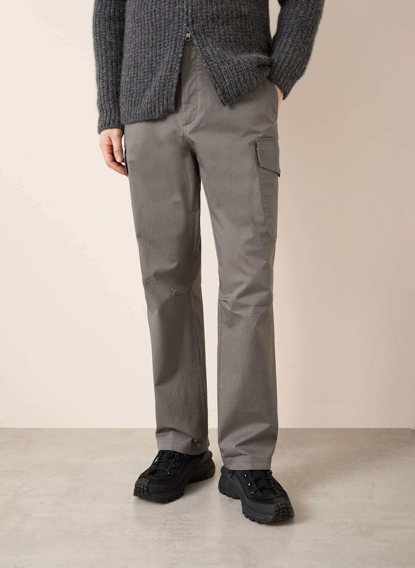 MONCLER Cargohose: DUNKELGRAU