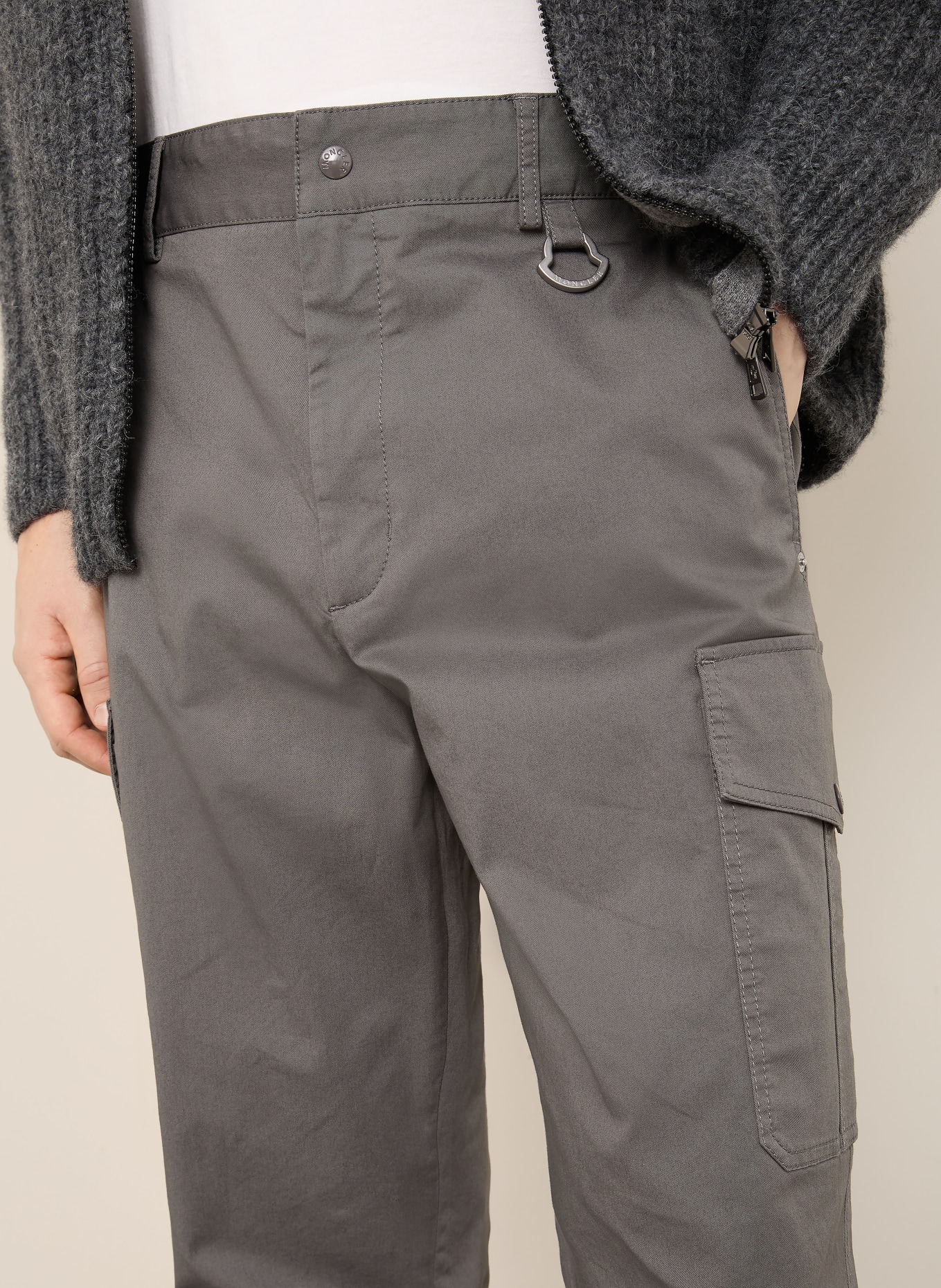 MONCLER Cargohose: DUNKELGRAU