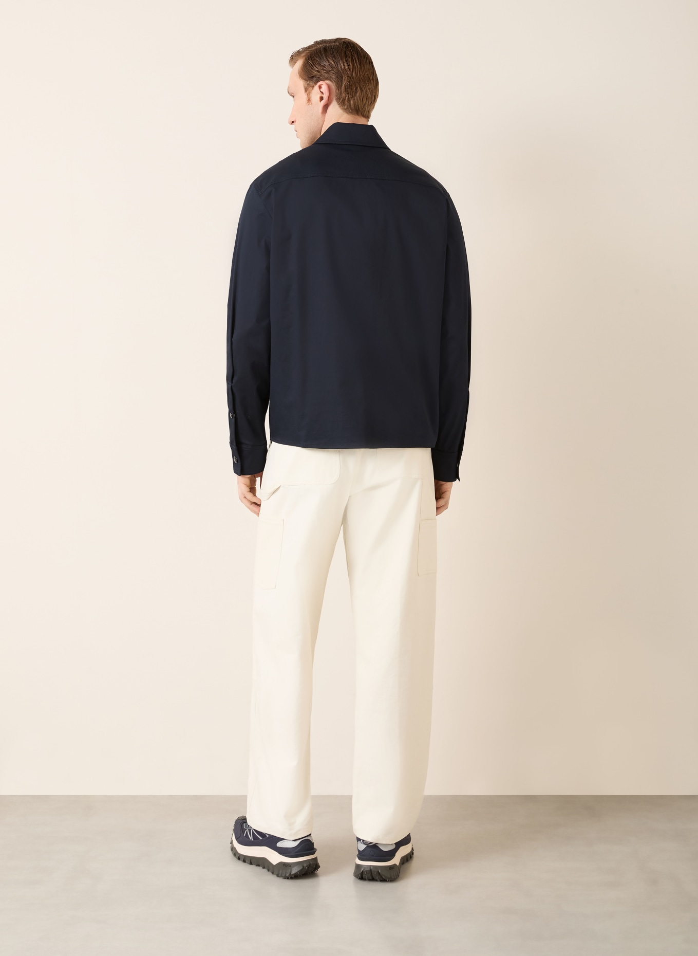 MONCLER Overjacket: DUNKELBLAU