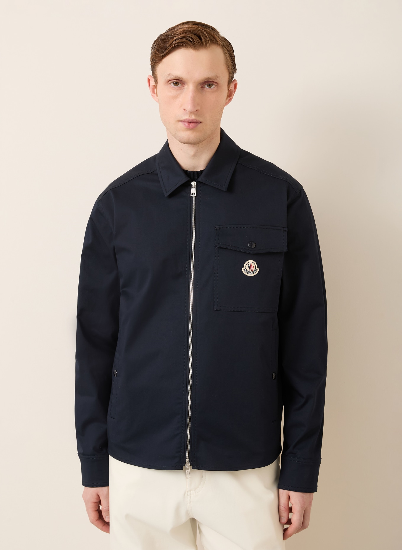 MONCLER Overjacket: DUNKELBLAU