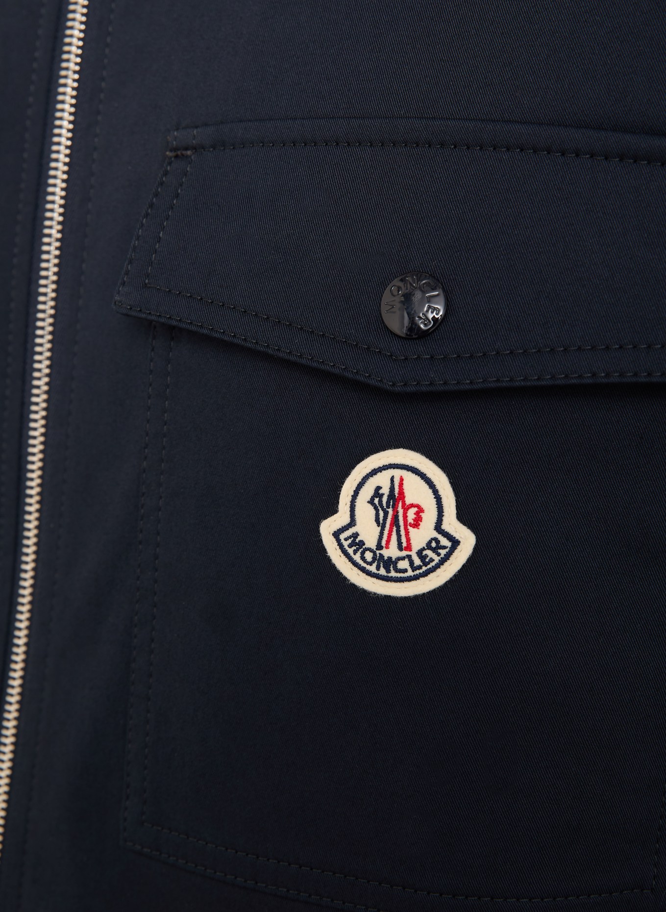 MONCLER Overjacket: DUNKELBLAU