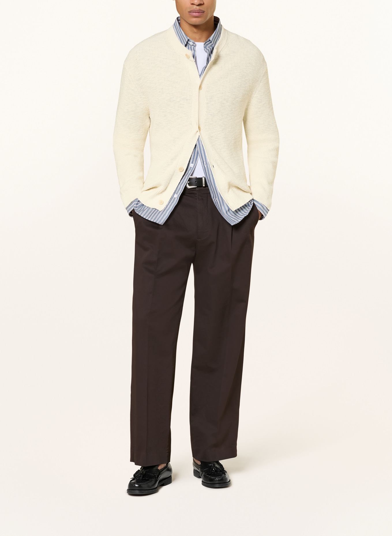 NN.07 JASPER cardigan: ECRU