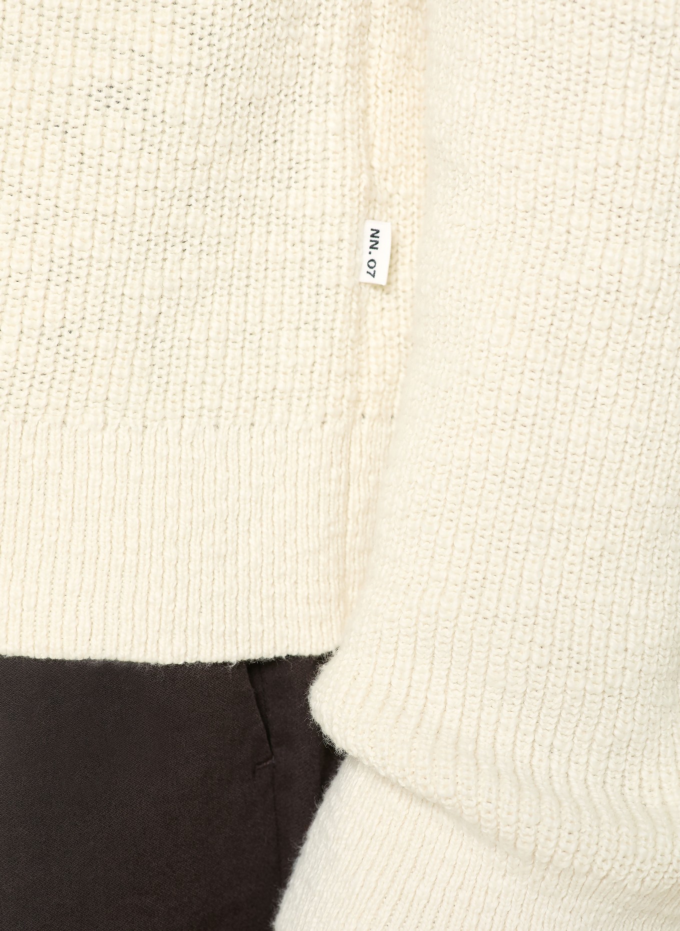 NN.07 JASPER cardigan: ECRU