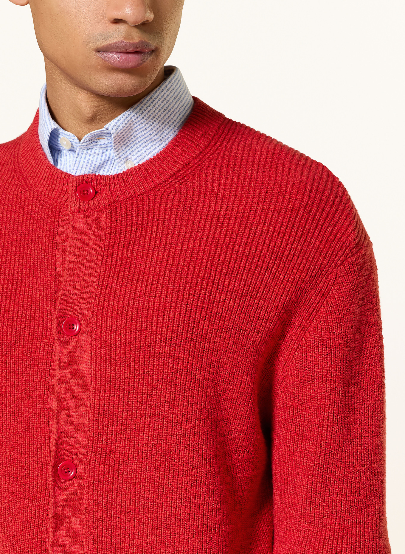 NN.07 JASPER cardigan: RED