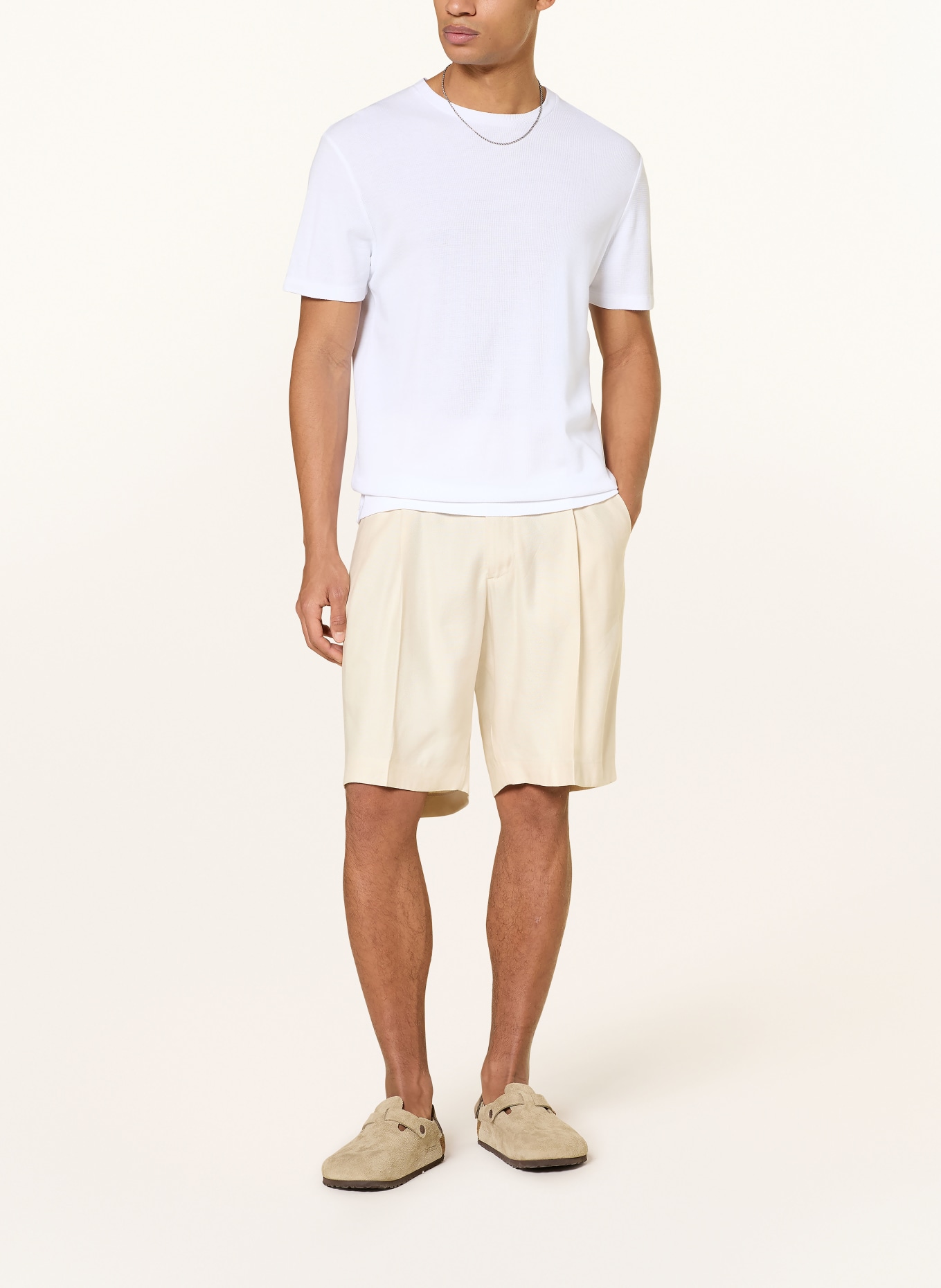 NN.07 T-Shirt CLIVE: WEISS