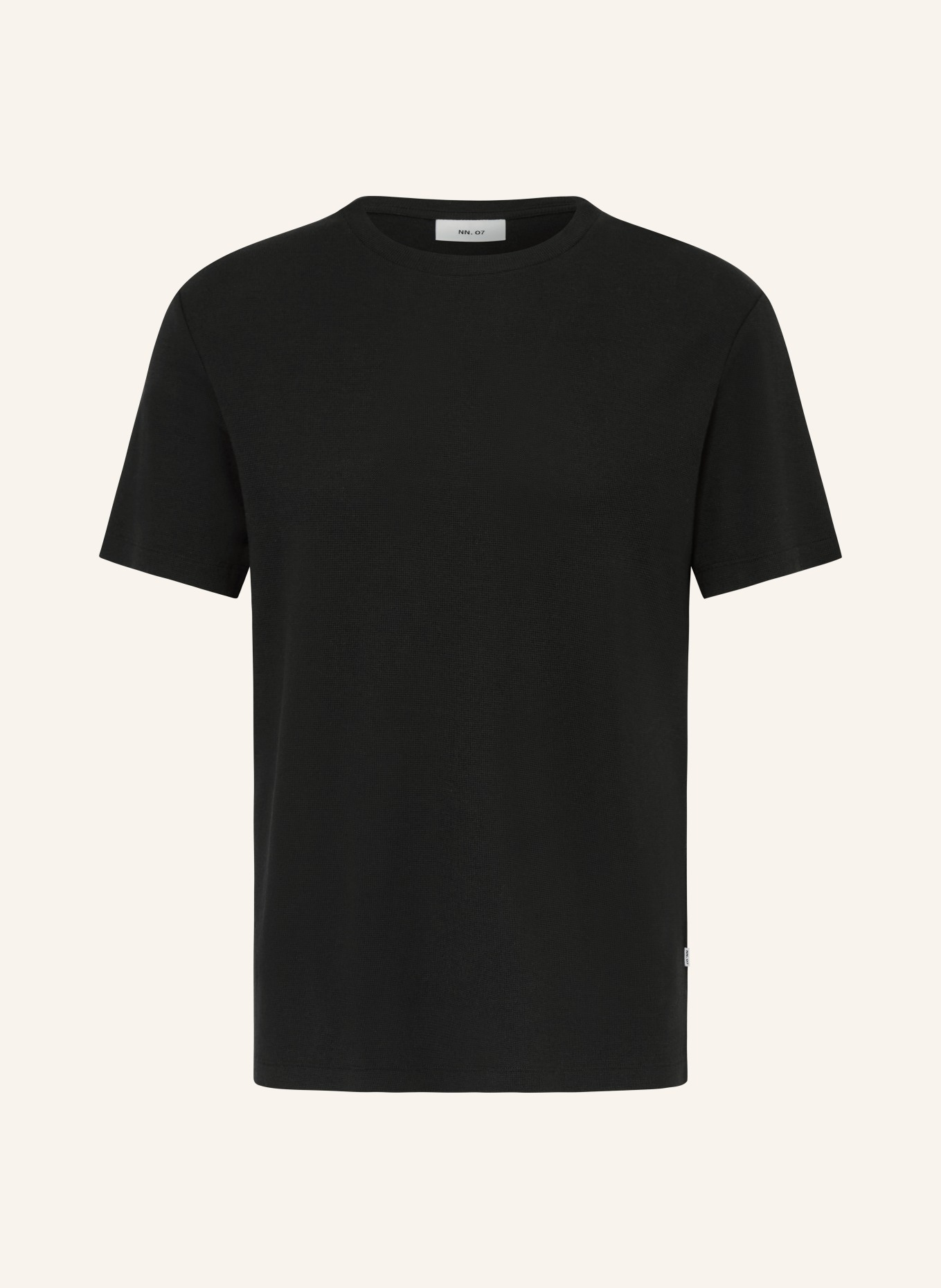 NN.07 T-Shirt CLIVE: SCHWARZ