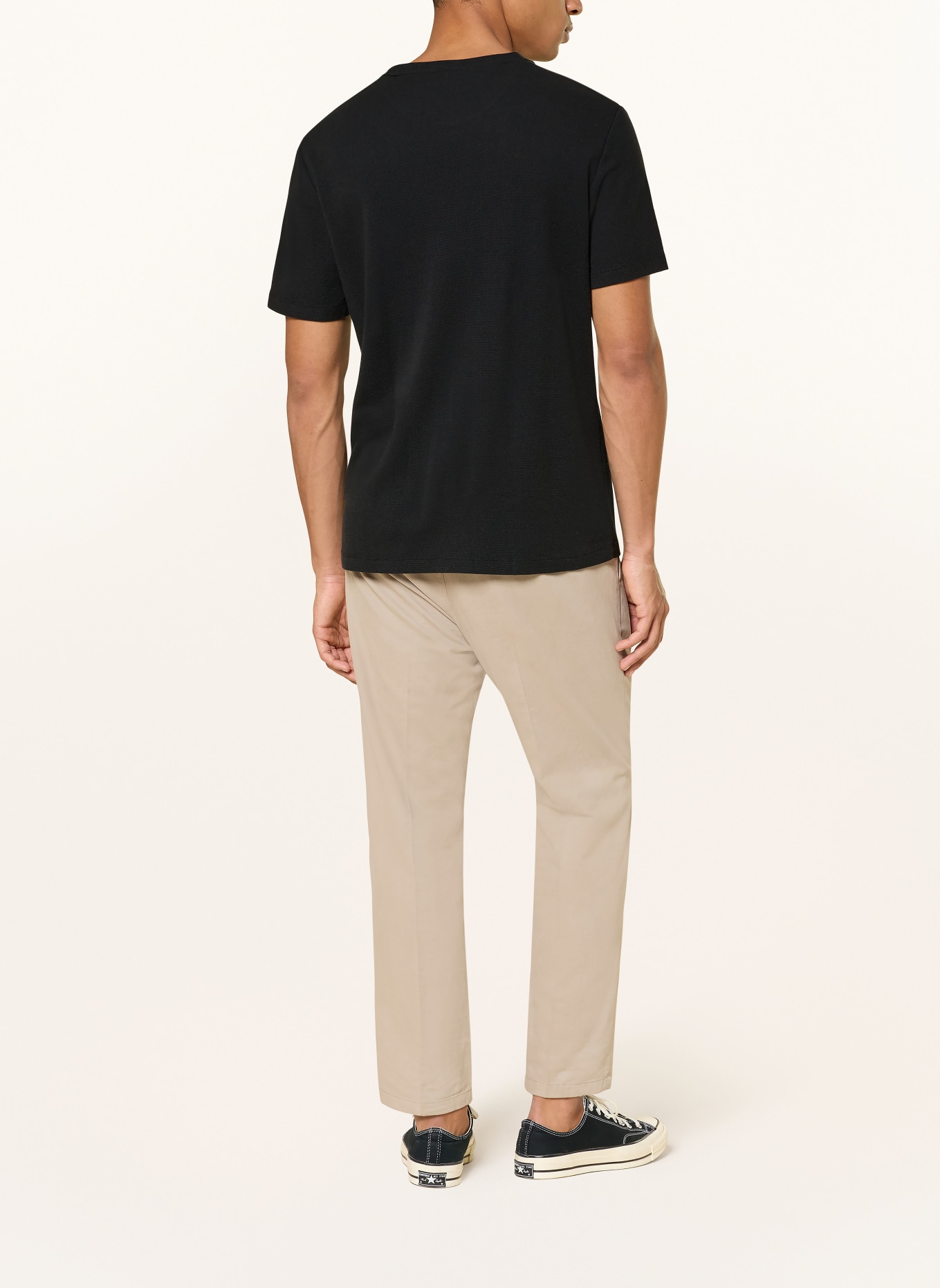 NN.07 T-Shirt CLIVE: SCHWARZ