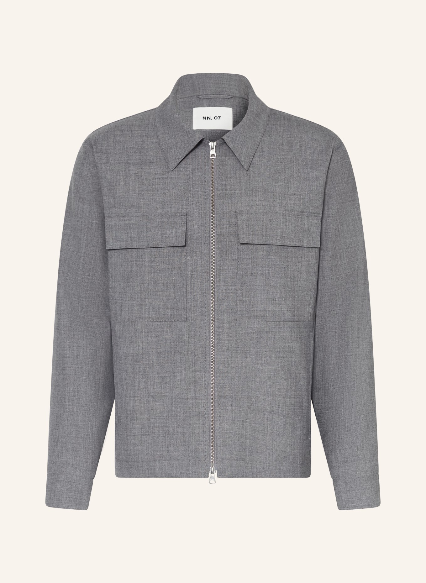 NN.07 Overjacket ALBAN: GRAU